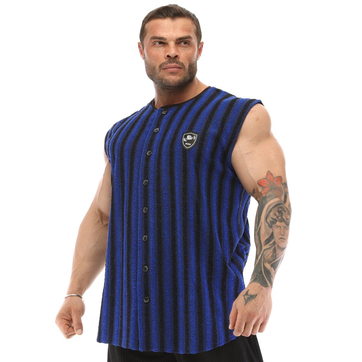 Men's Sleeveless Towel Gym Shirt