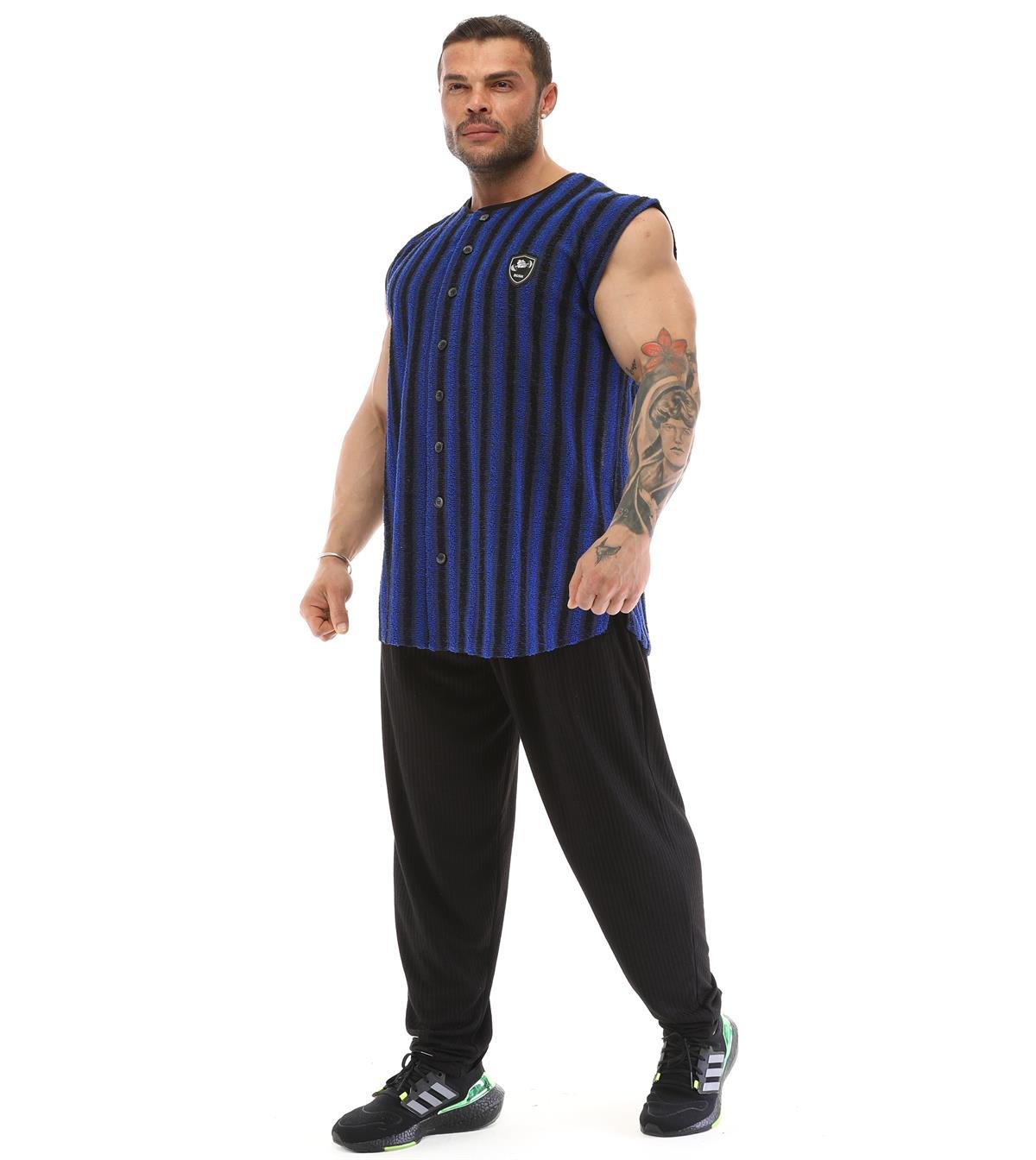 Men's Sleeveless Towel Gym Shirt