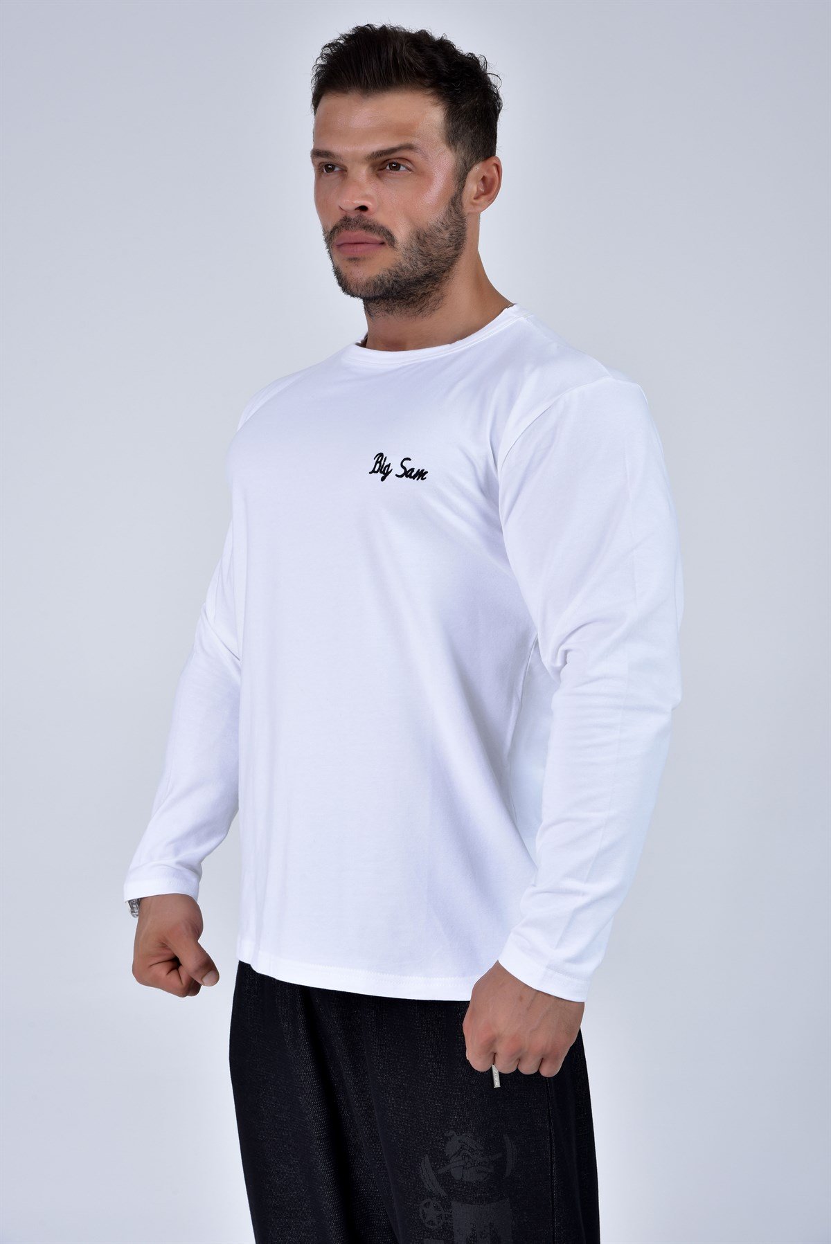Men's Slim Fit Long Sleeve T-shirt