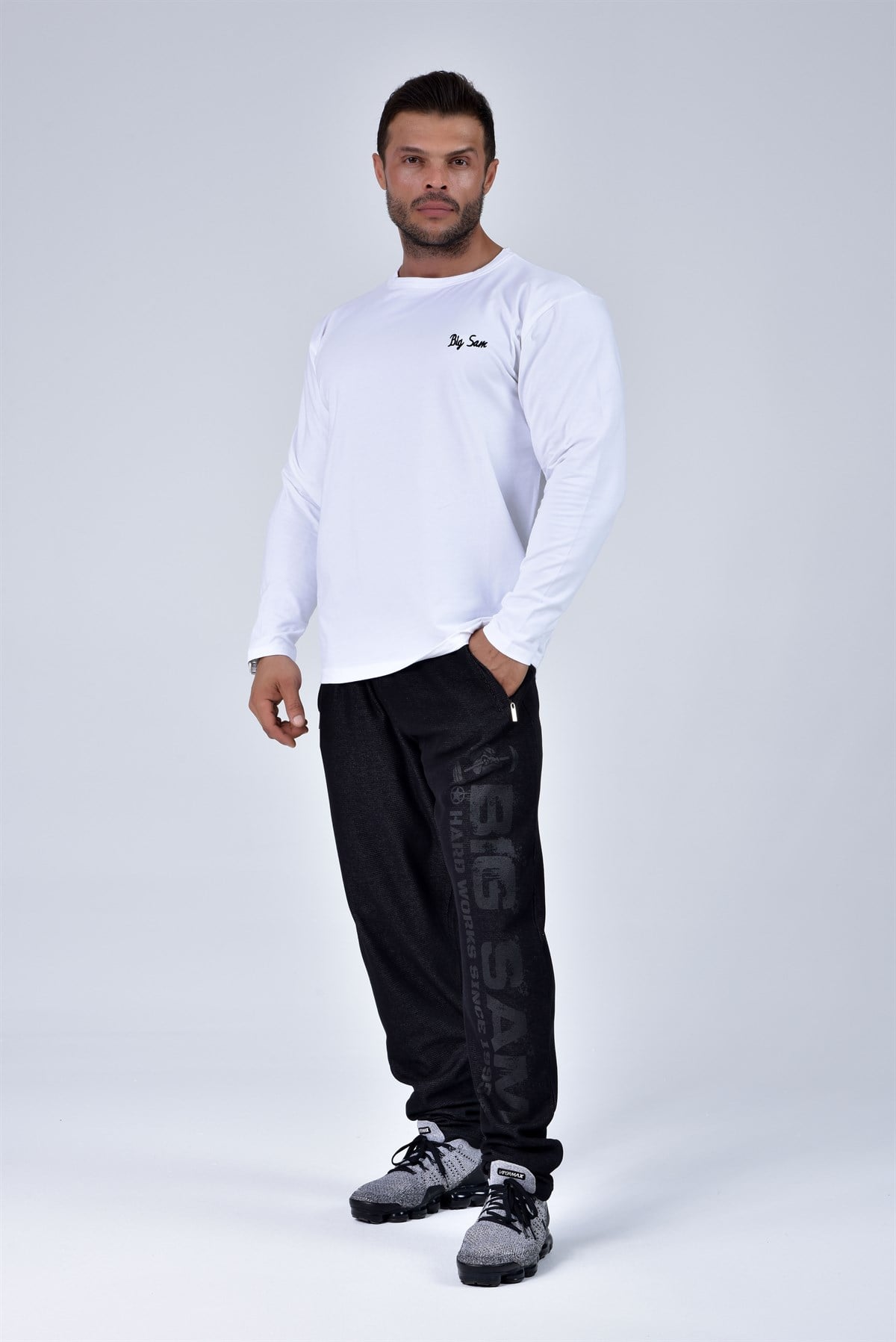 Men's Slim Fit Long Sleeve T-shirt