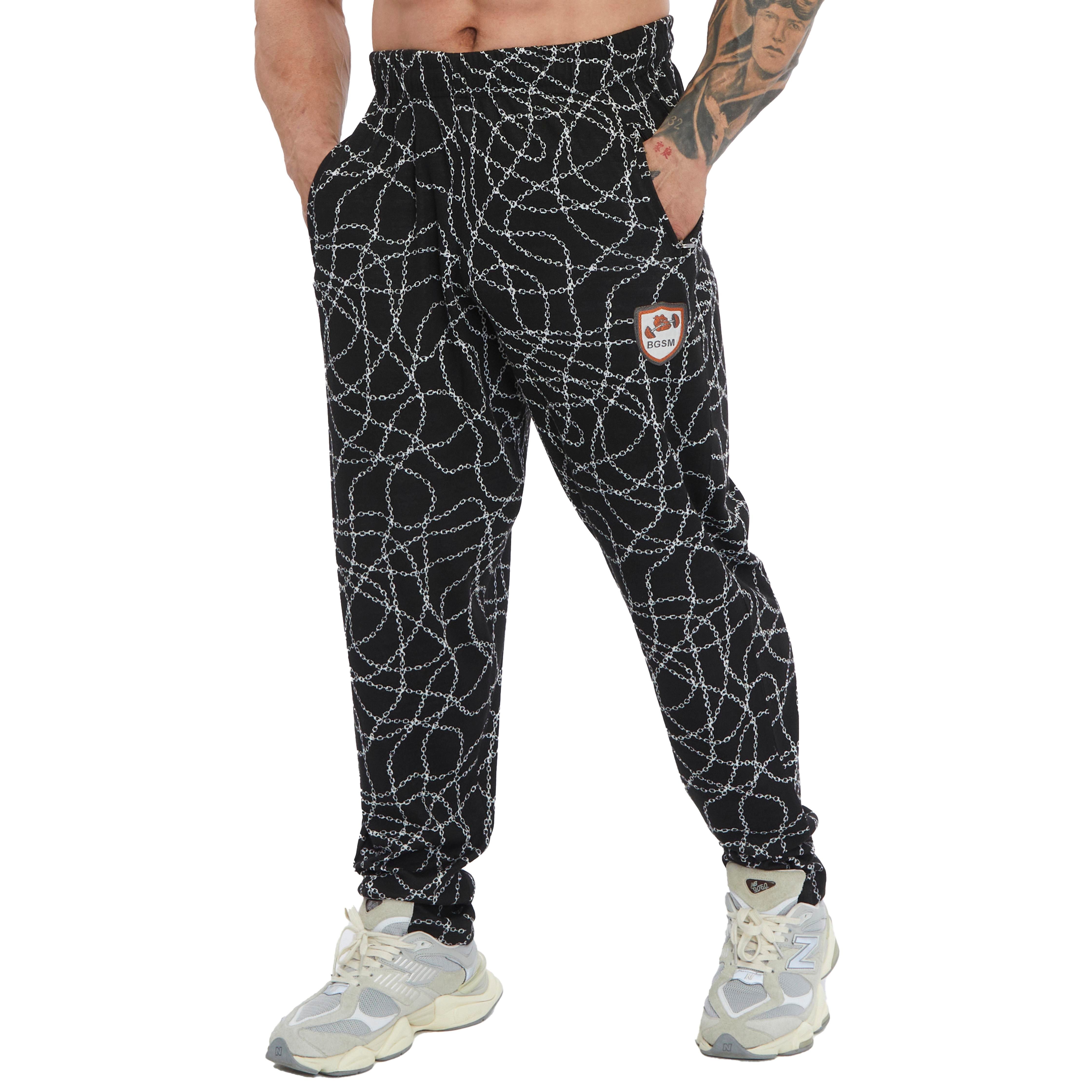 Men's Tapered Fit Sweatpants with Zippered Pockets