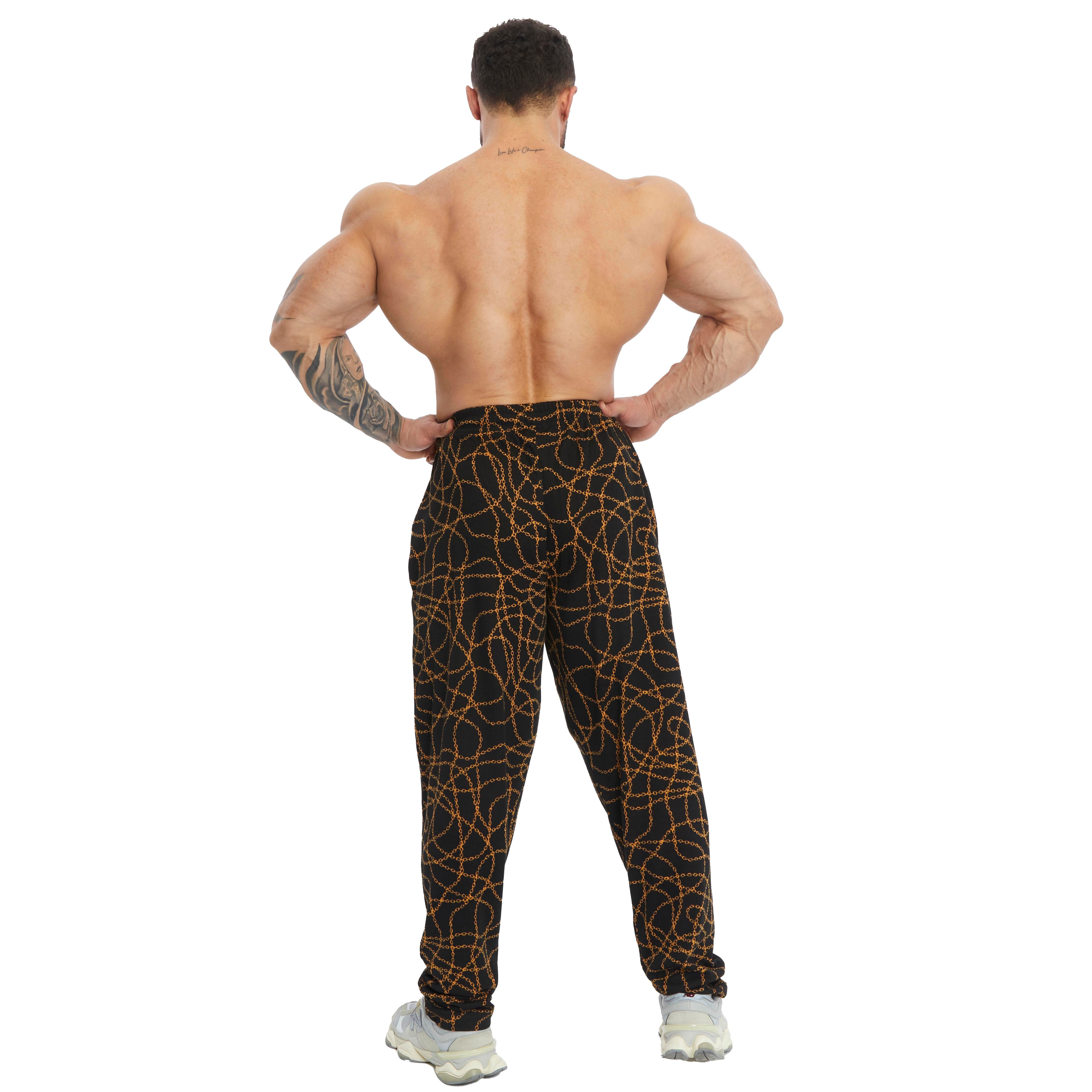 Men's Tapered Fit Sweatpants with Zippered Pockets