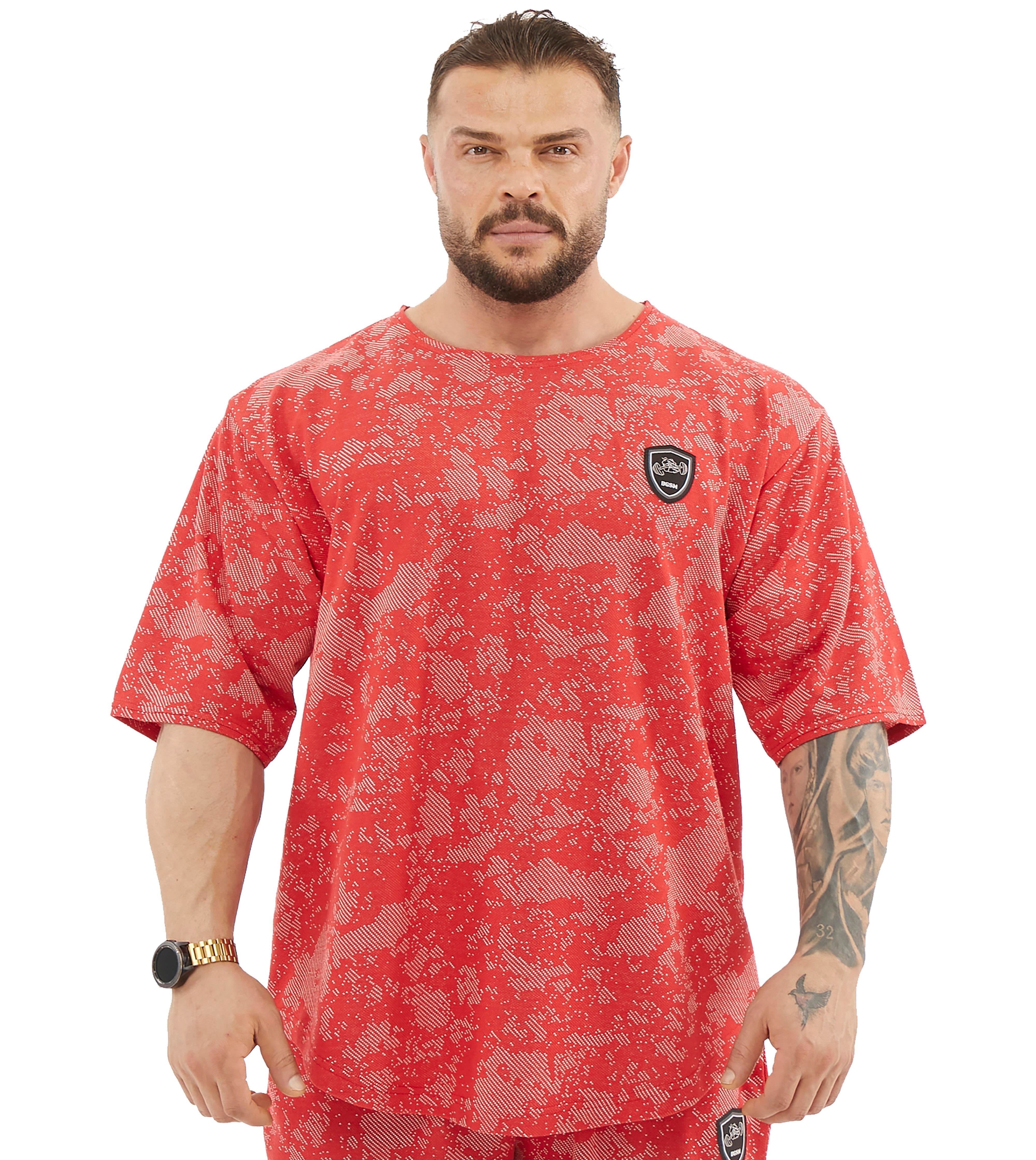 Men's Technic Camouflage Rag Top T-shirt