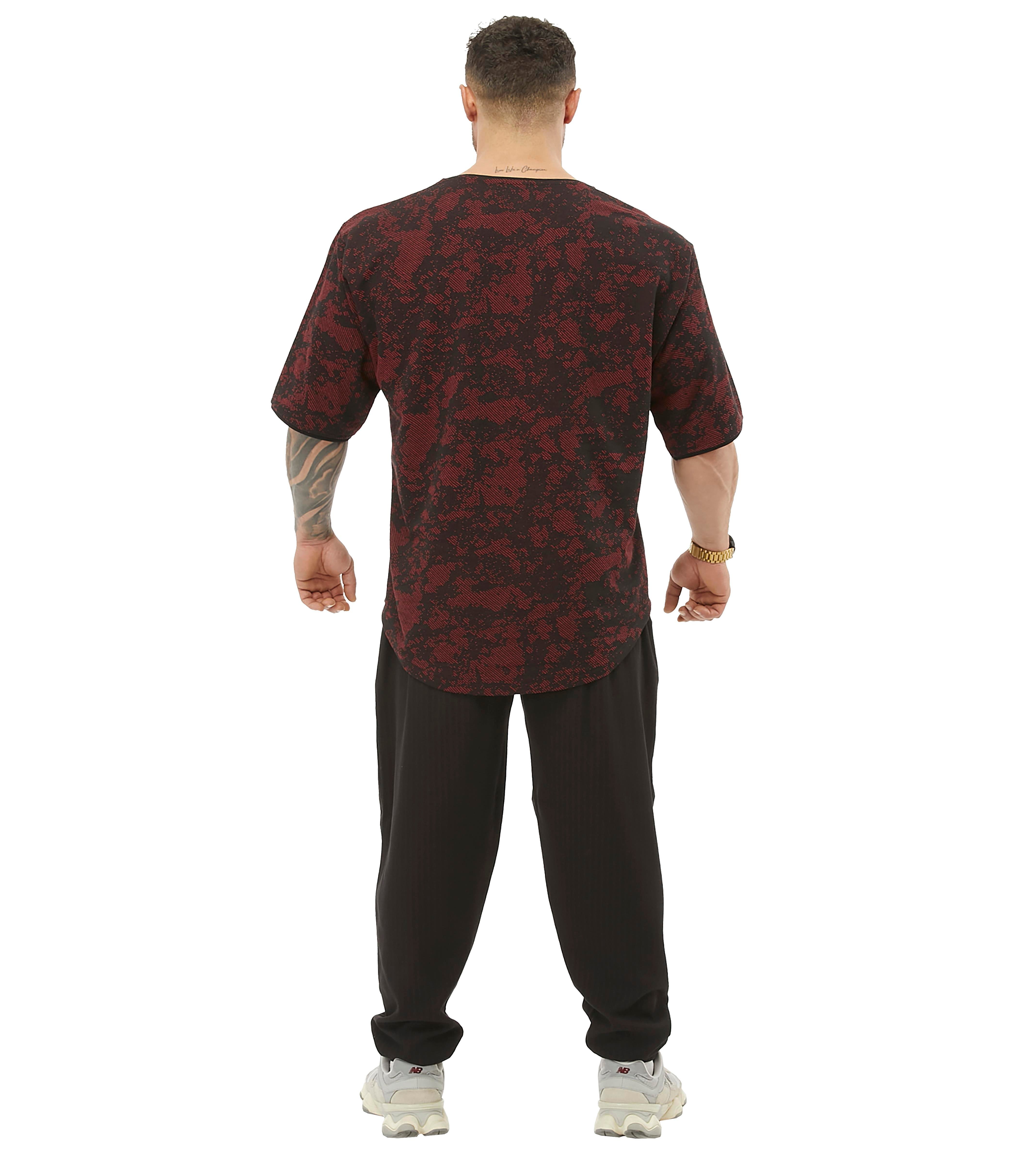 Men's Technic Camouflage Rag Top T-shirt