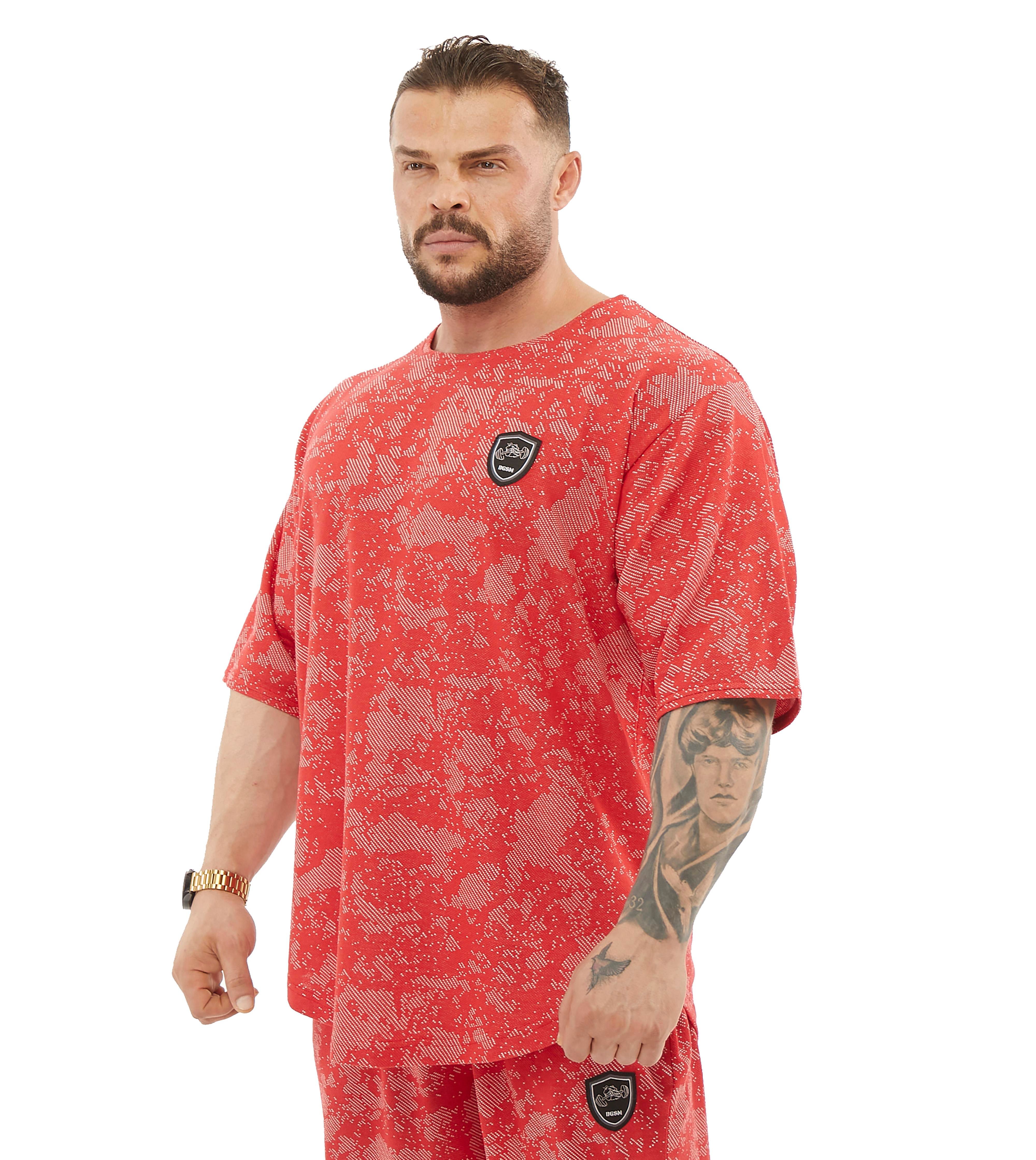 Men's Technic Camouflage Rag Top T-shirt