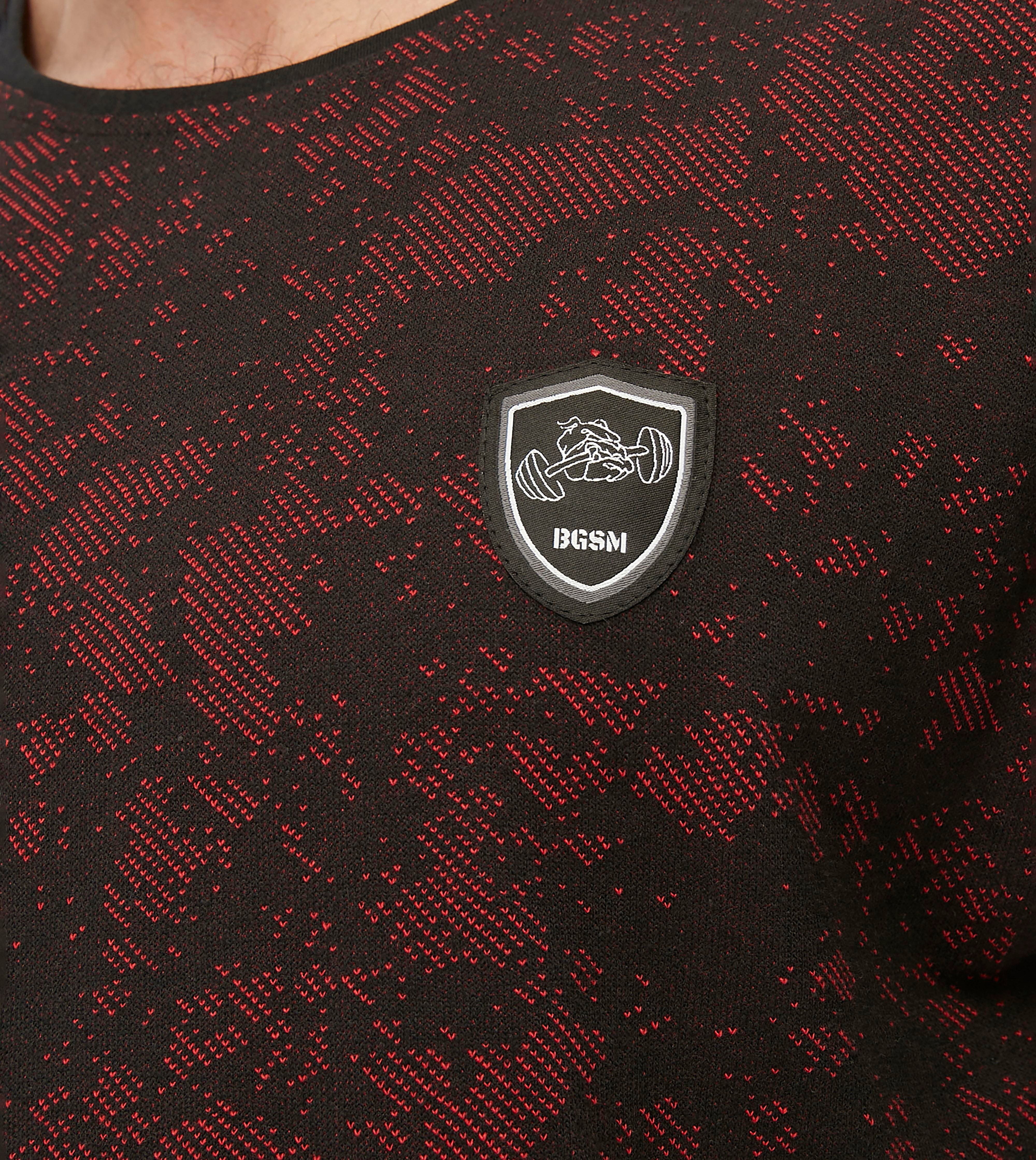 Men's Technic Camouflage Rag Top T-shirt