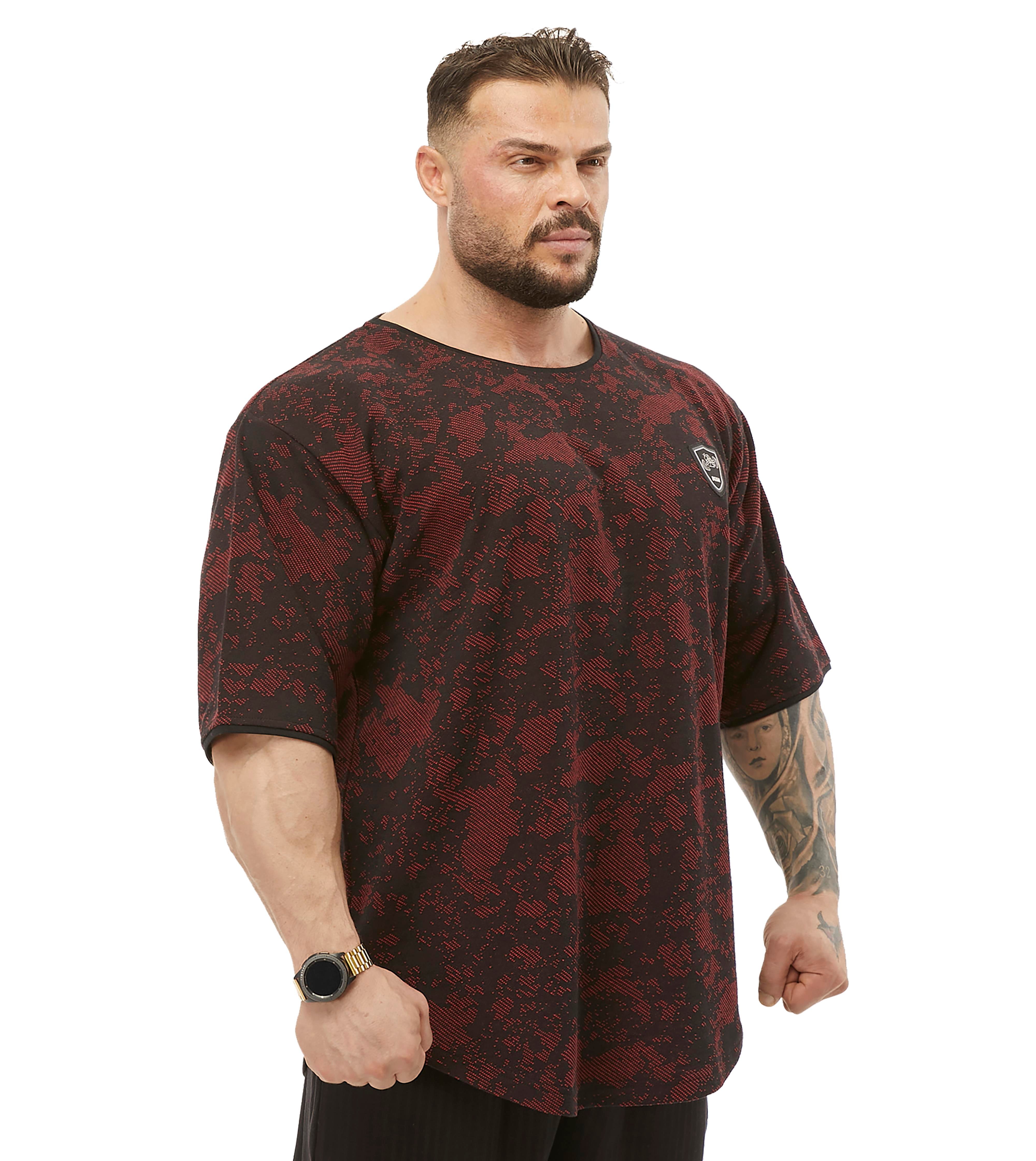 Men's Technic Camouflage Rag Top T-shirt
