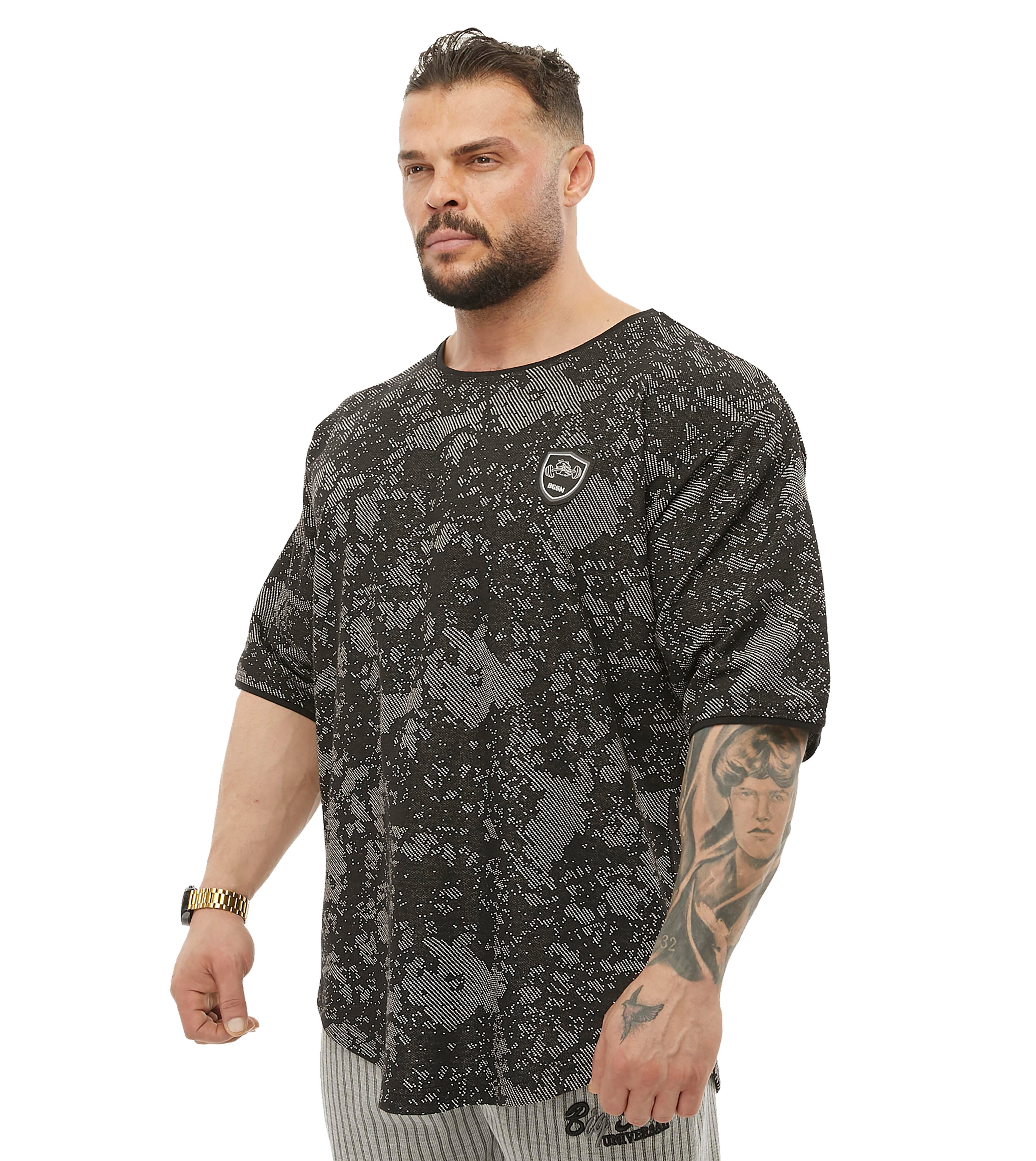 Men's Technic Camouflage Rag Top T-shirt