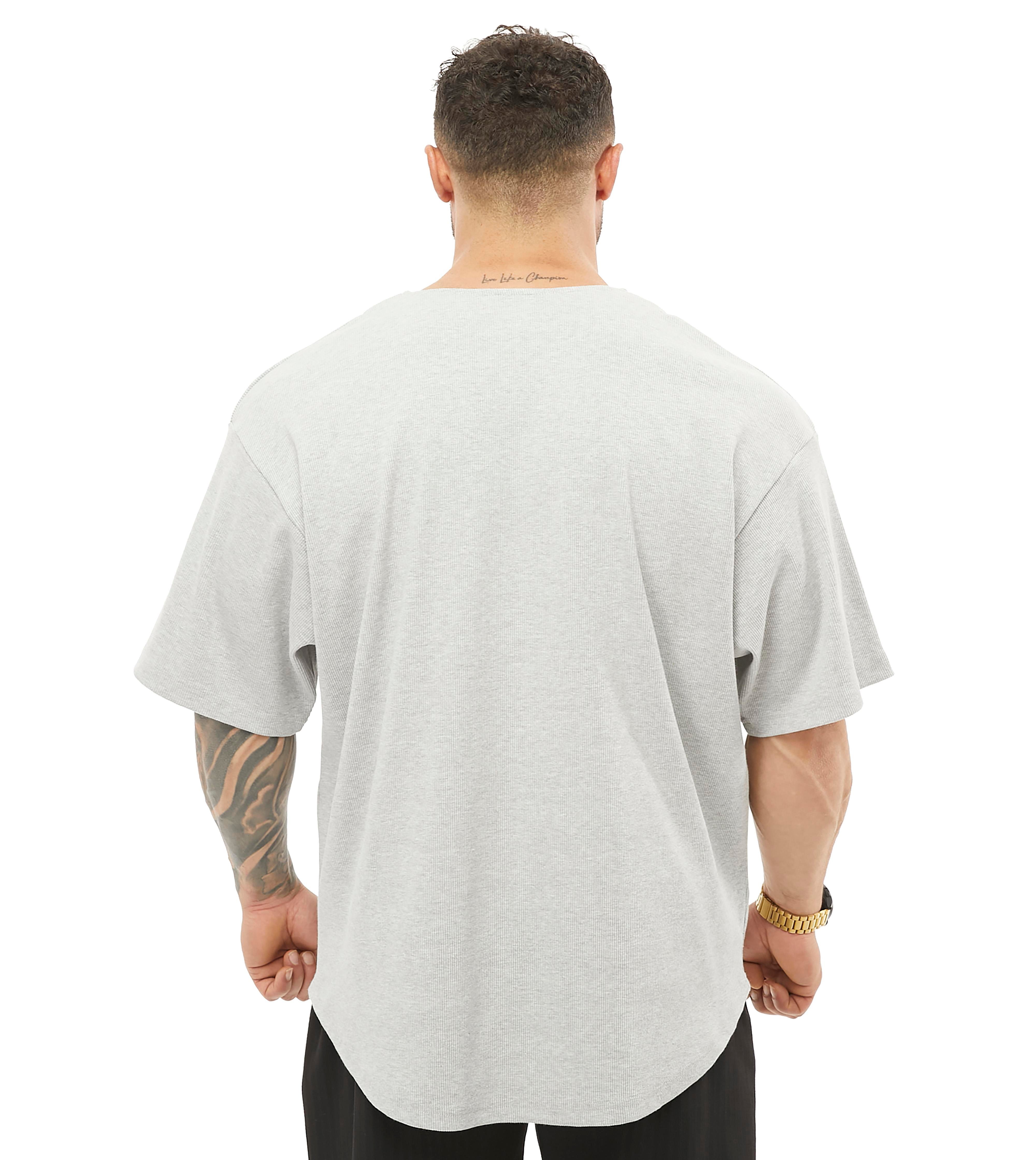 Men's Thick Fabric Rag Top T-shirt