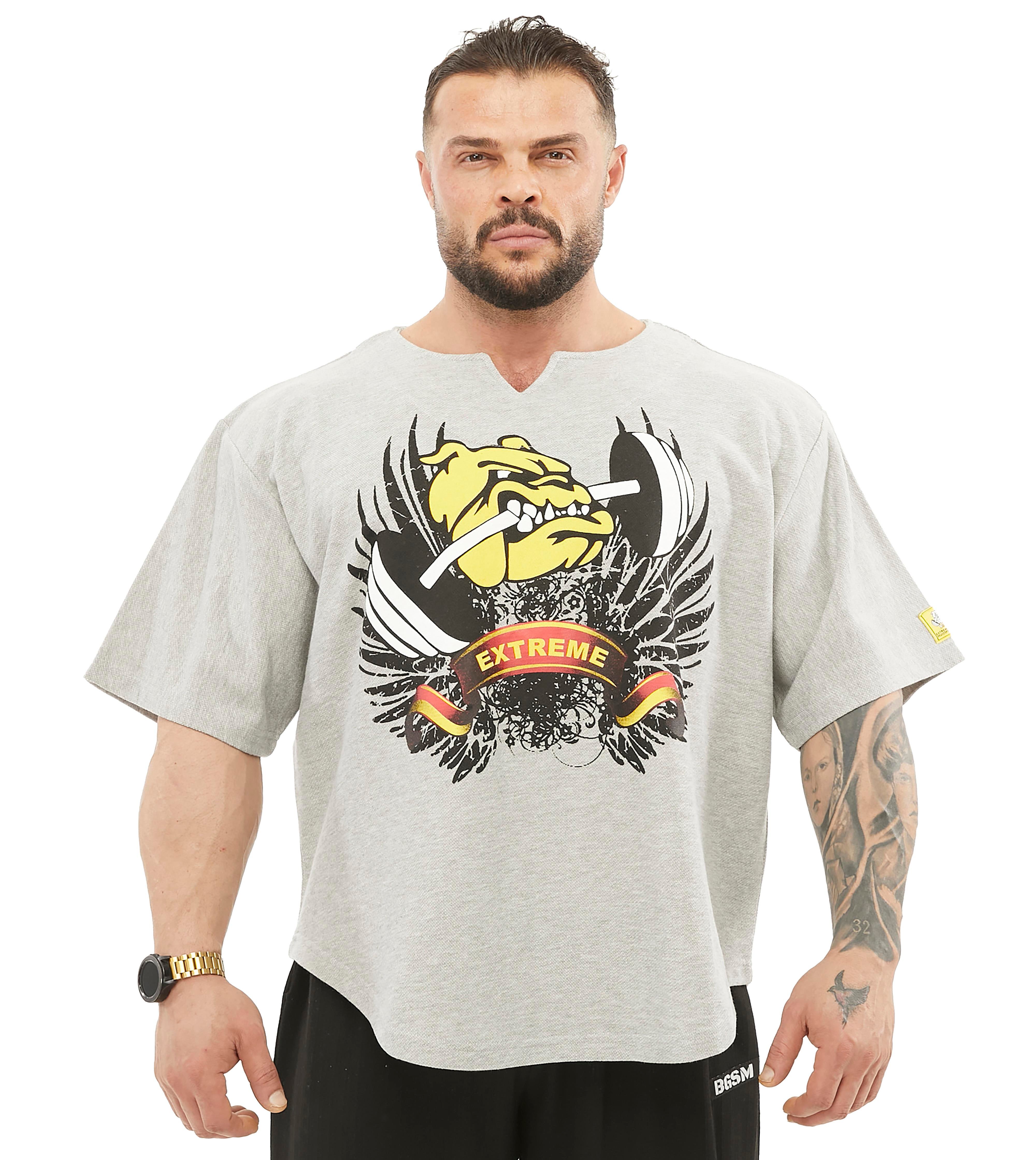 Men's Thick Fabric Wide Cut Rag Top T-shirt