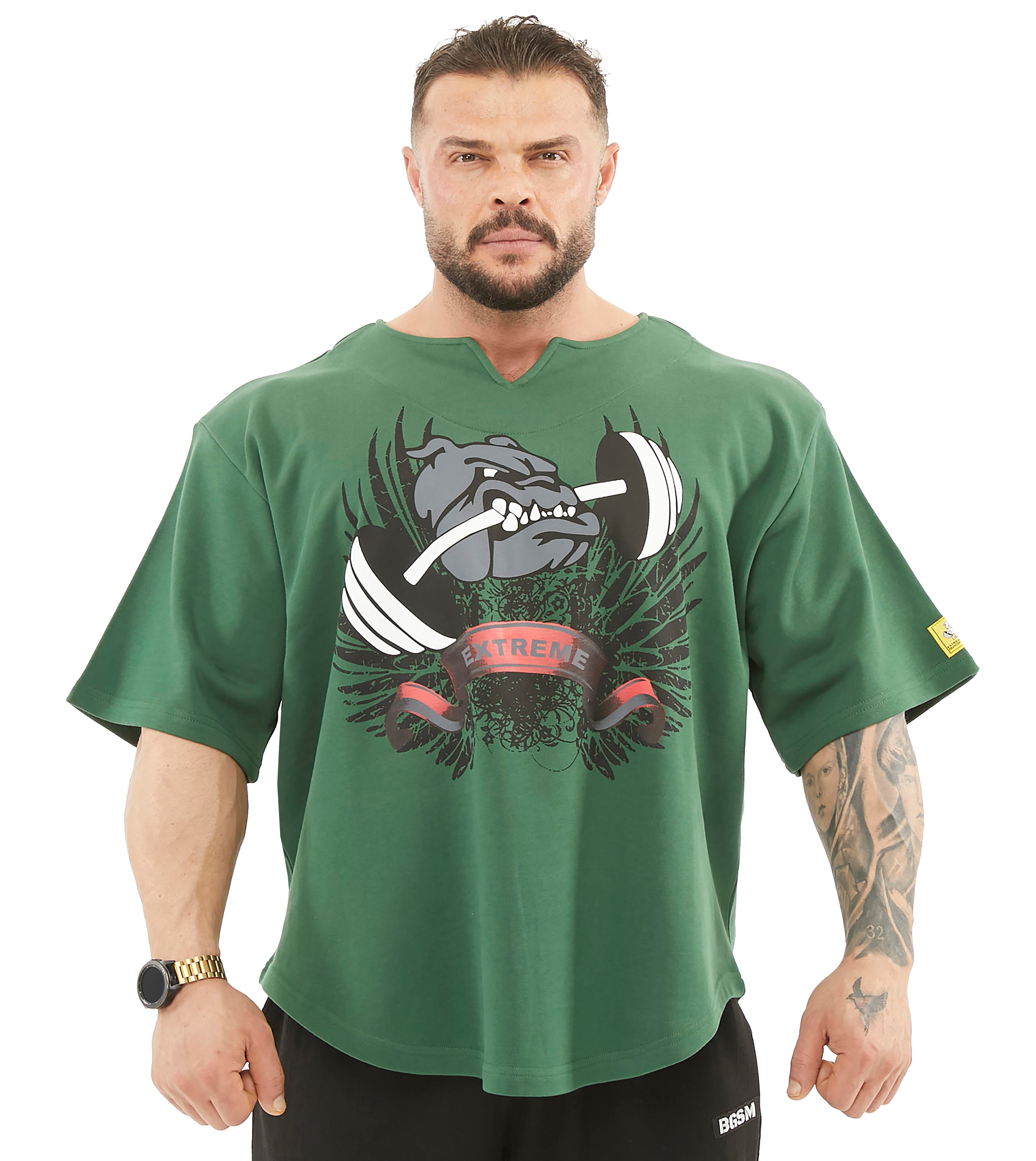 Men's Thick Fabric Wide Cut Rag Top T-shirt Big Sam 3210 | bigsam.com