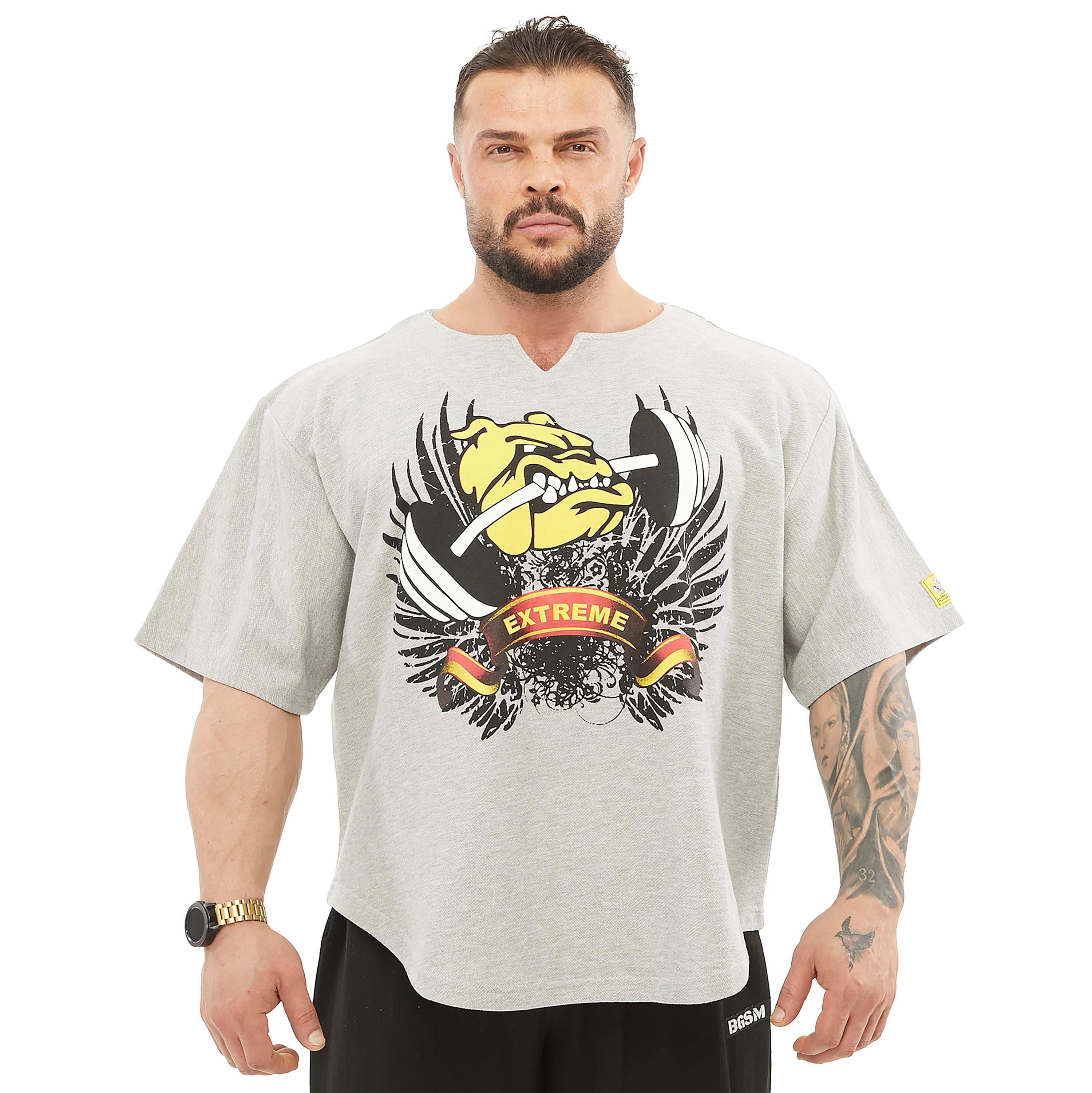 Men's Thick Fabric Wide Cut Rag Top T-shirt