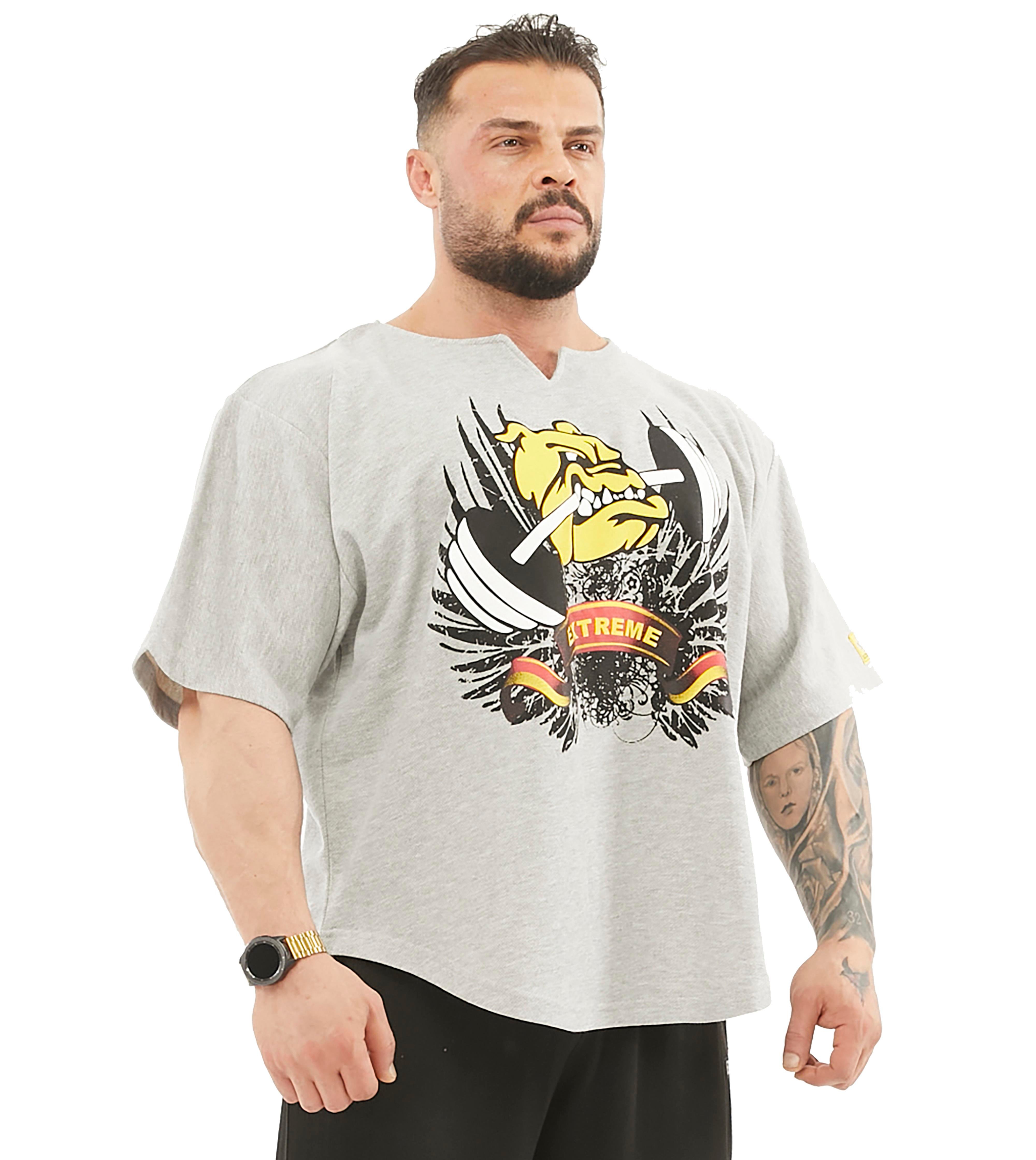 Men's Thick Fabric Wide Cut Rag Top T-shirt