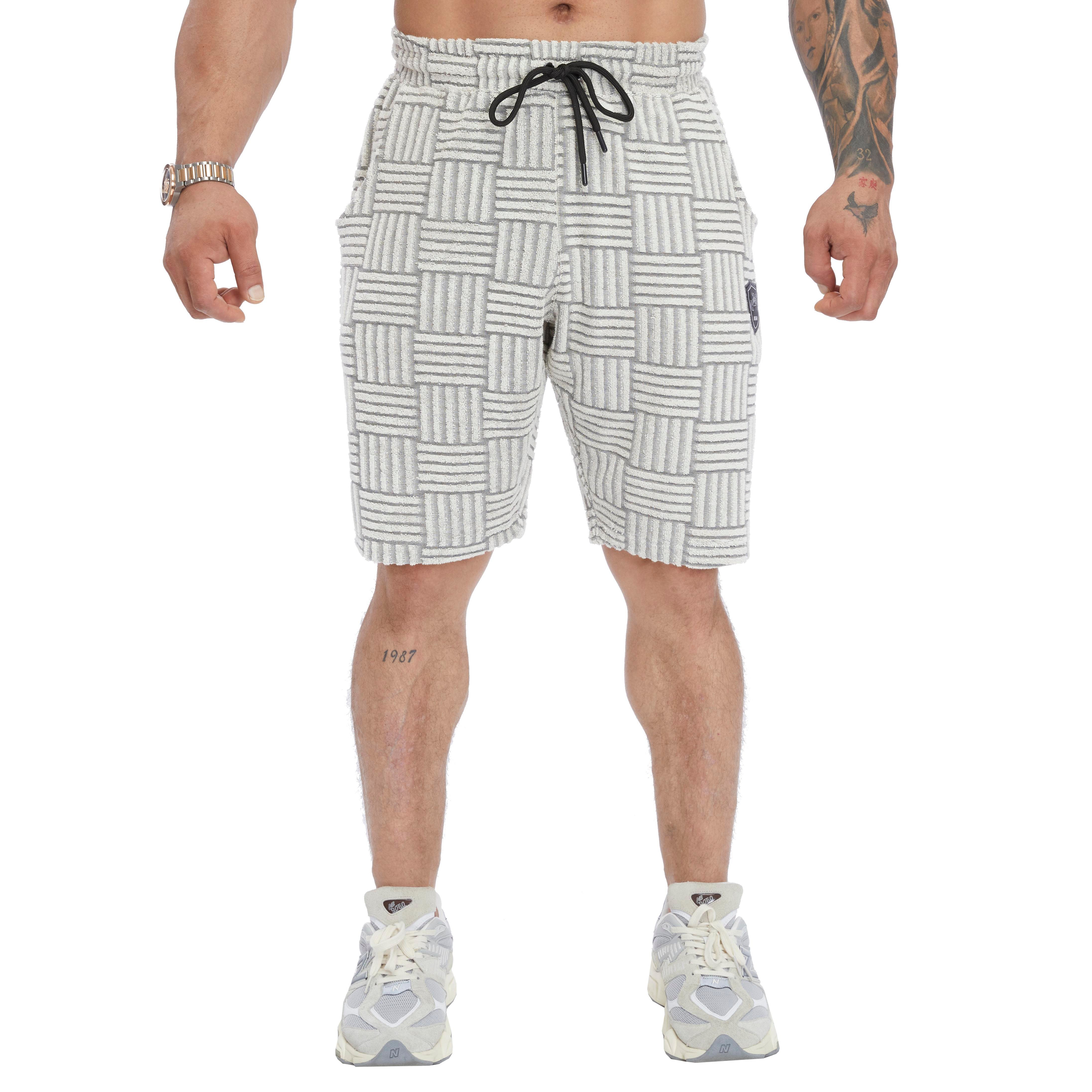 Men's Towel Cotton Textured Active Shorts