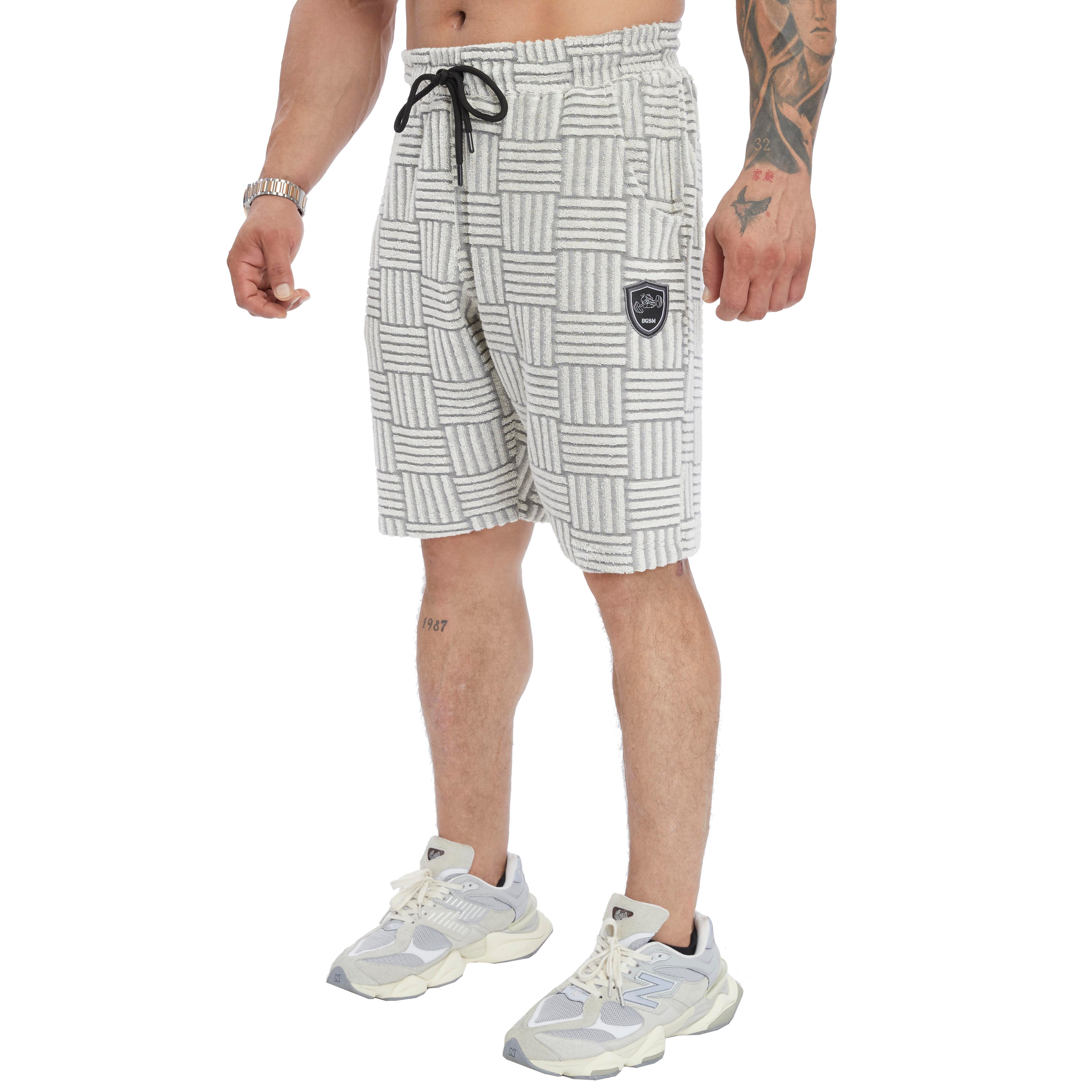 Men's Towel Cotton Textured Active Shorts