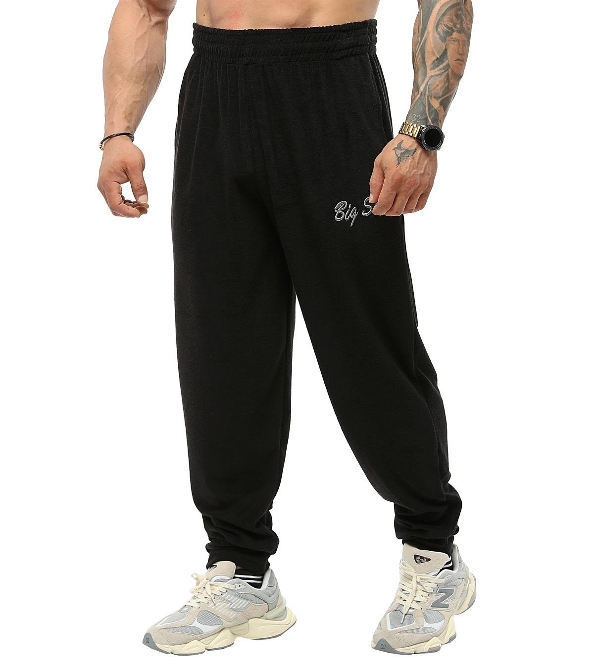 Men's Towel Sweatpants with Pockets Big Sam