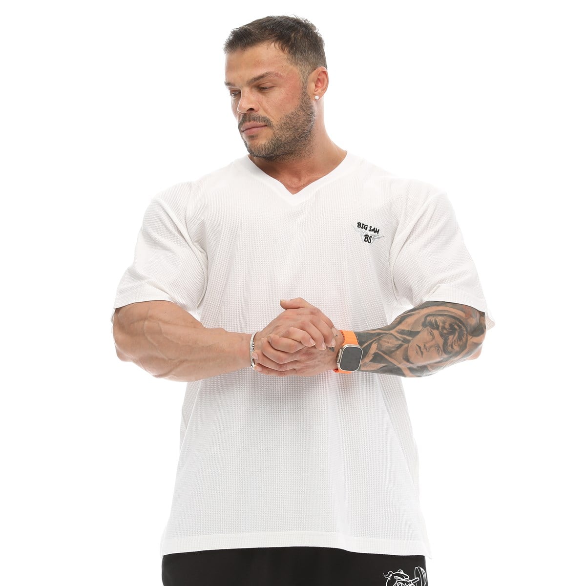 Men's V-Neck Cotton T-shirt