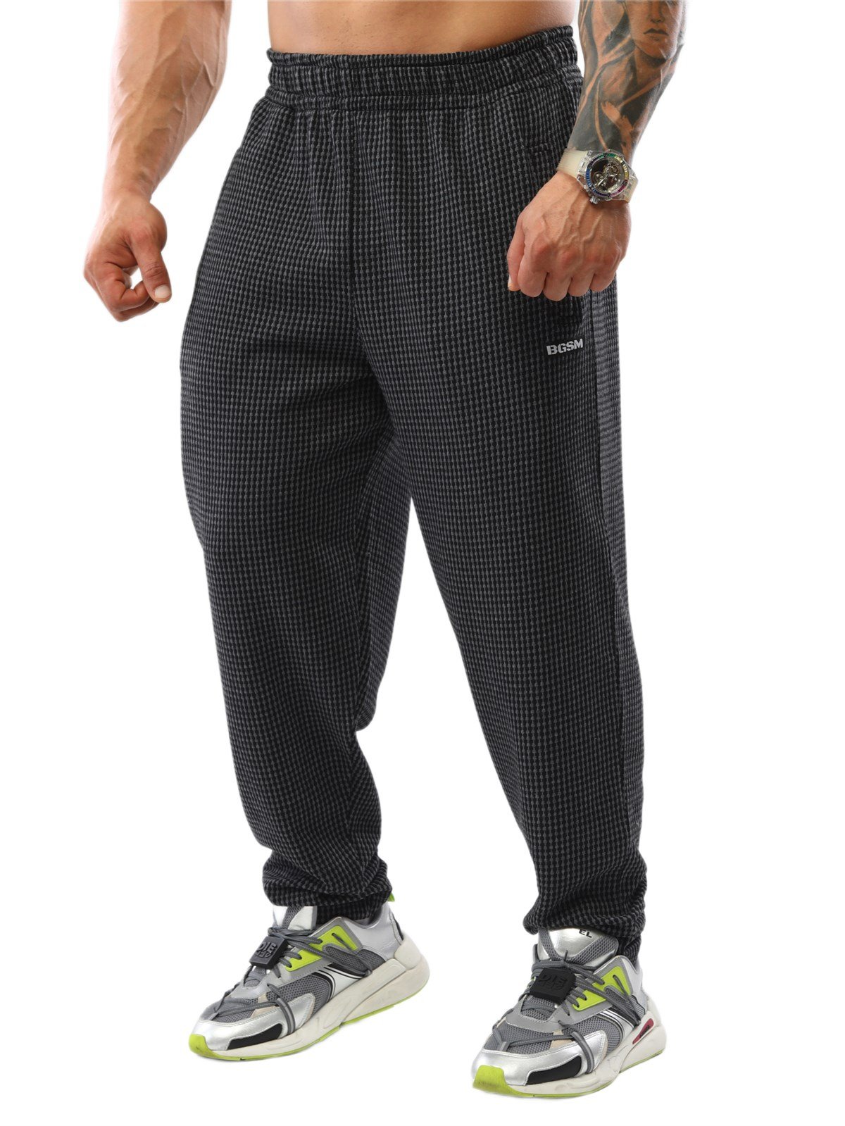 Men's Winter Sweatpants with Zippered Pockets