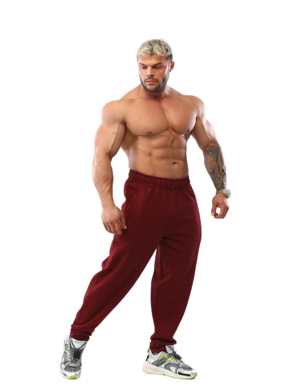 Men's Winter Sweatpants with Zippered Pockets