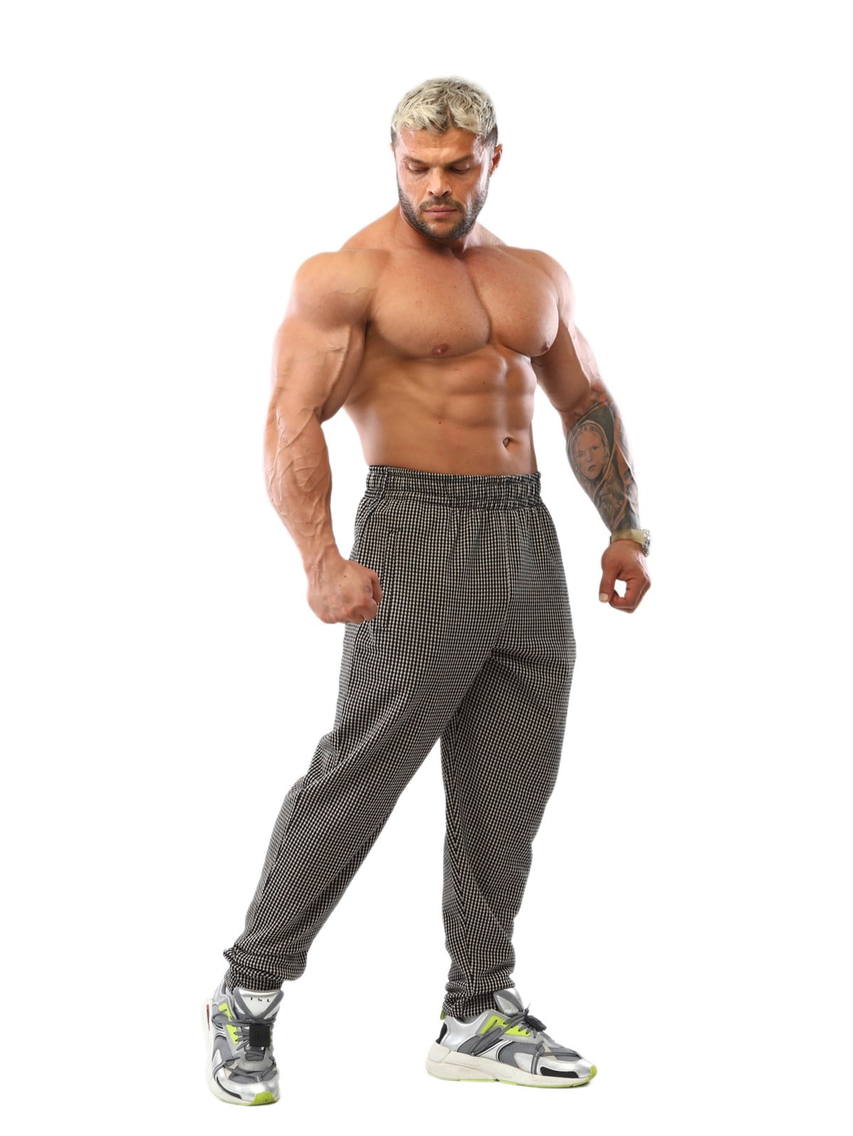 Men's Winter Sweatpants with Zippered Pockets