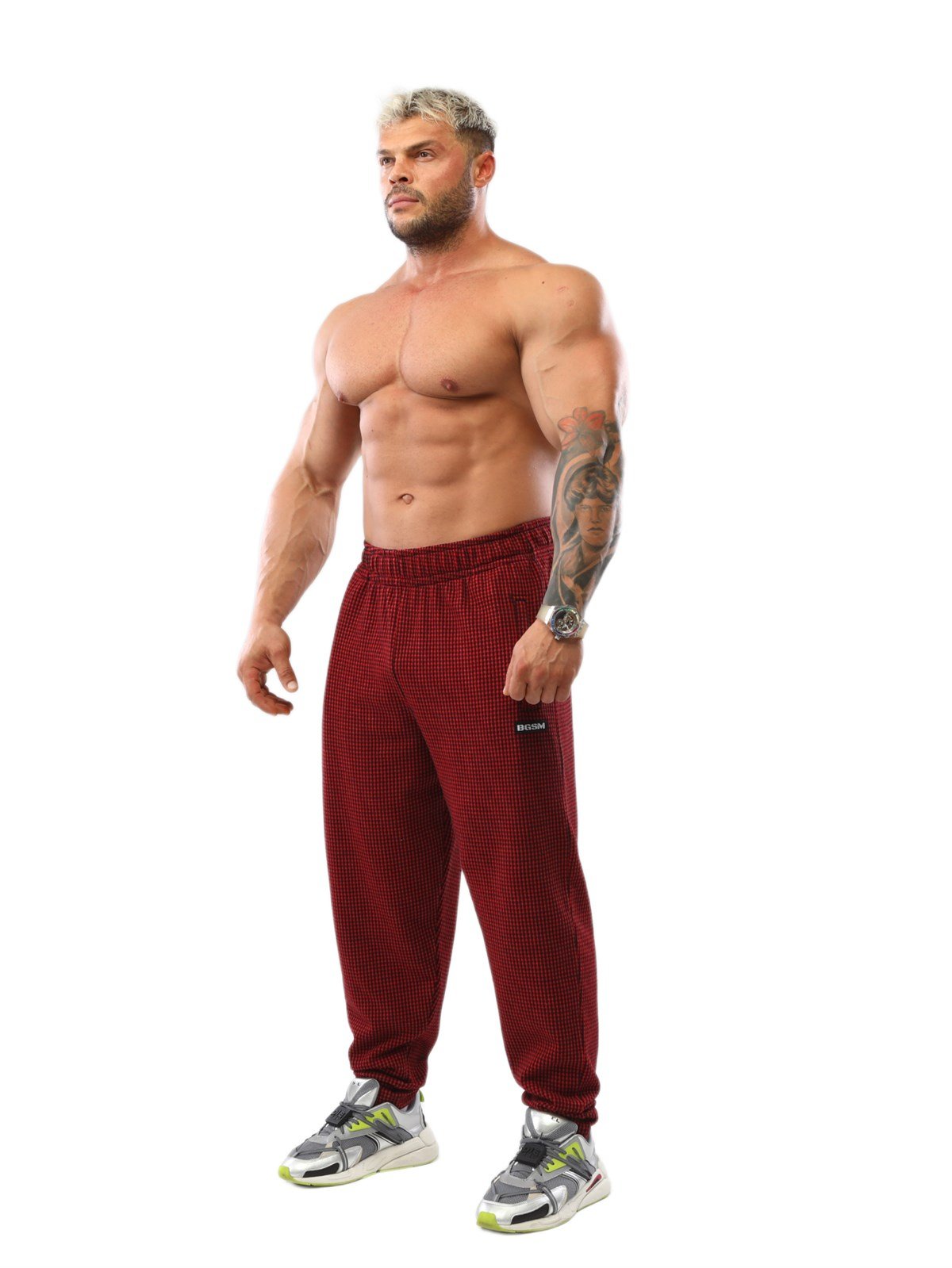 Men's Winter Sweatpants with Zippered Pockets