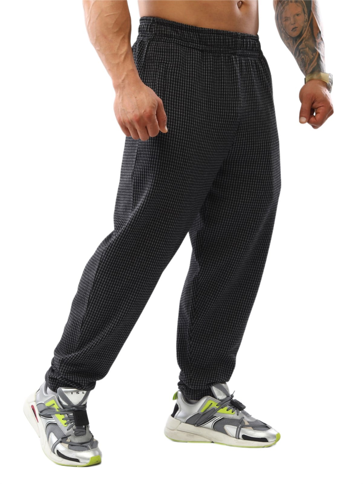 Men's Winter Sweatpants with Zippered Pockets