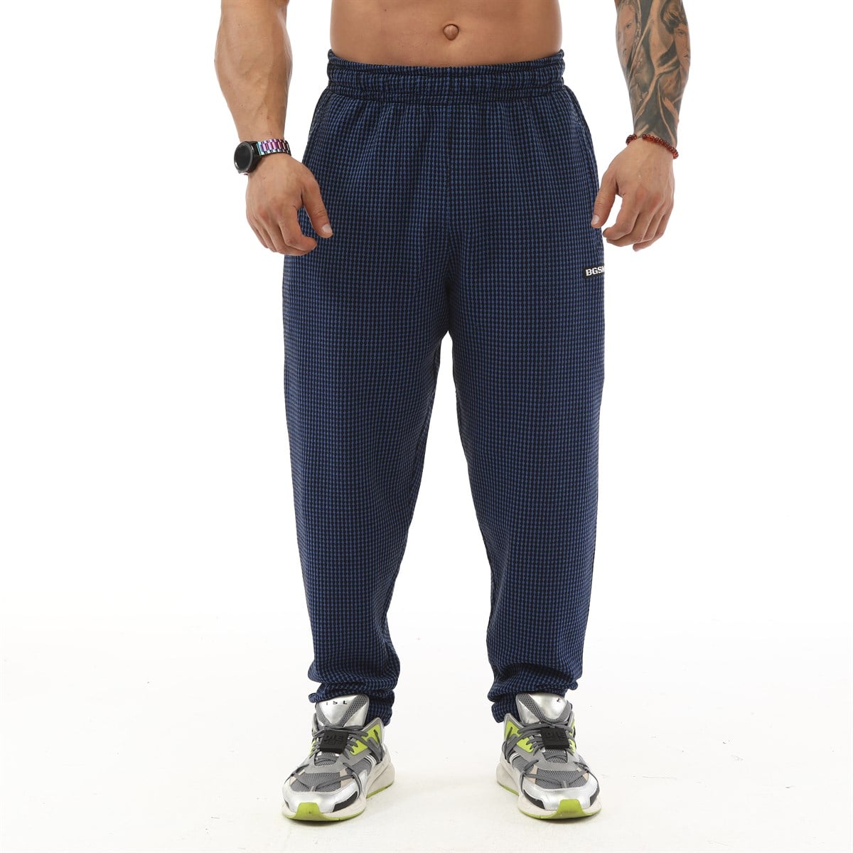 Men's Winter Sweatpants with Zippered Pockets