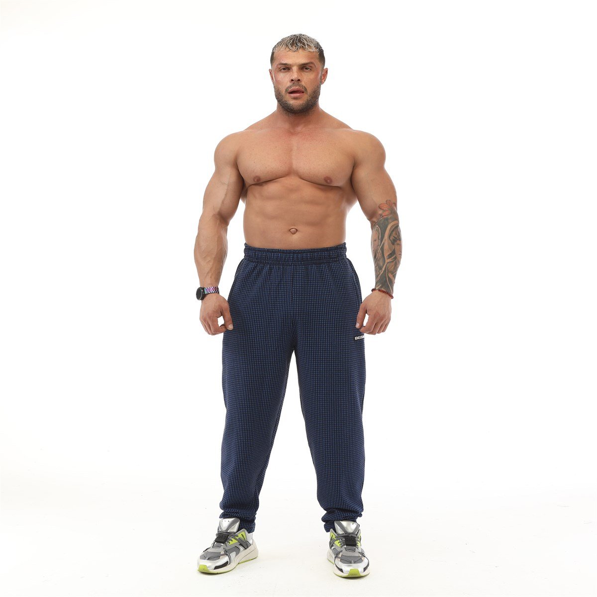 Men's Winter Sweatpants with Zippered Pockets