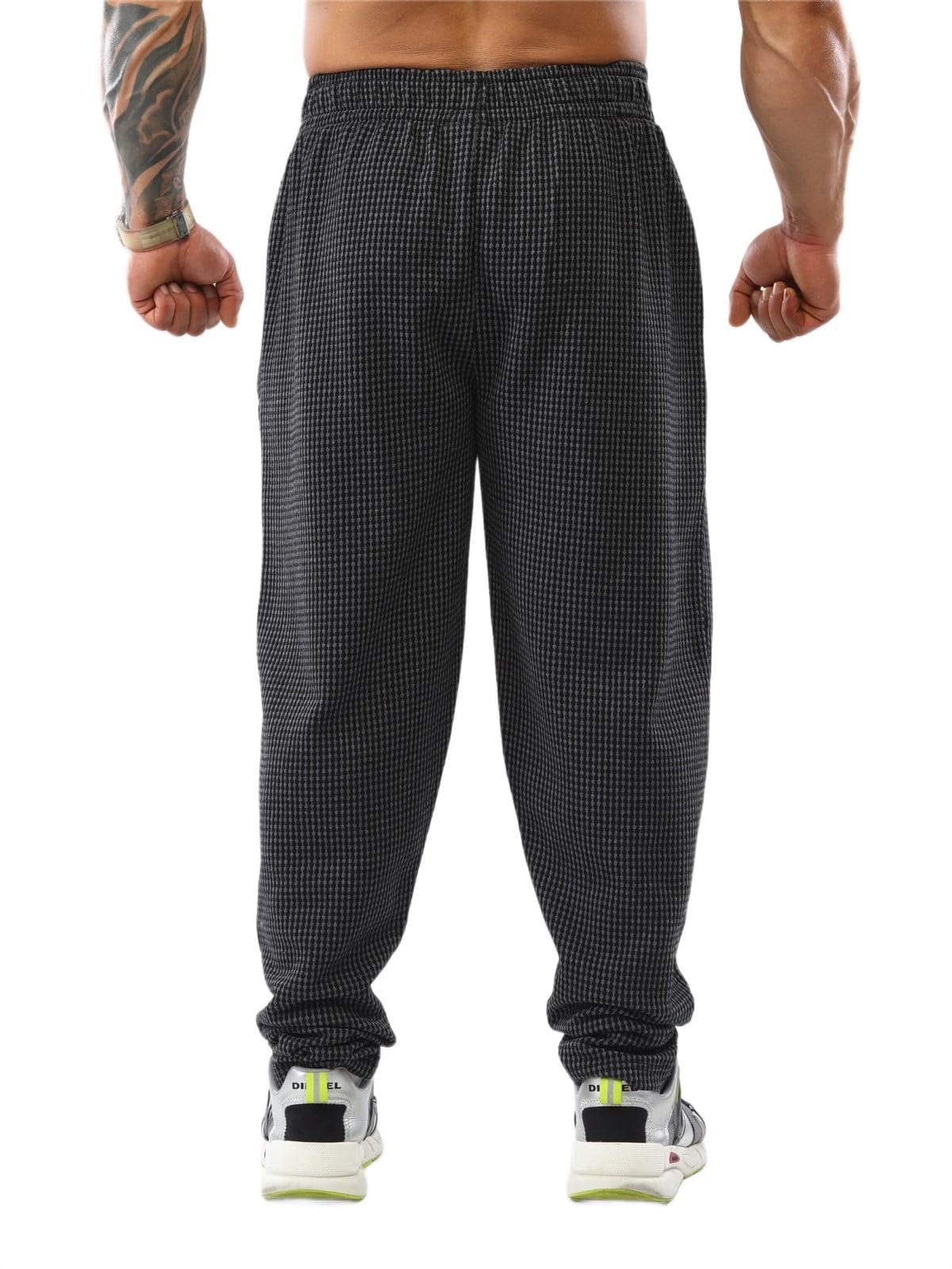 Men's Winter Sweatpants with Zippered Pockets