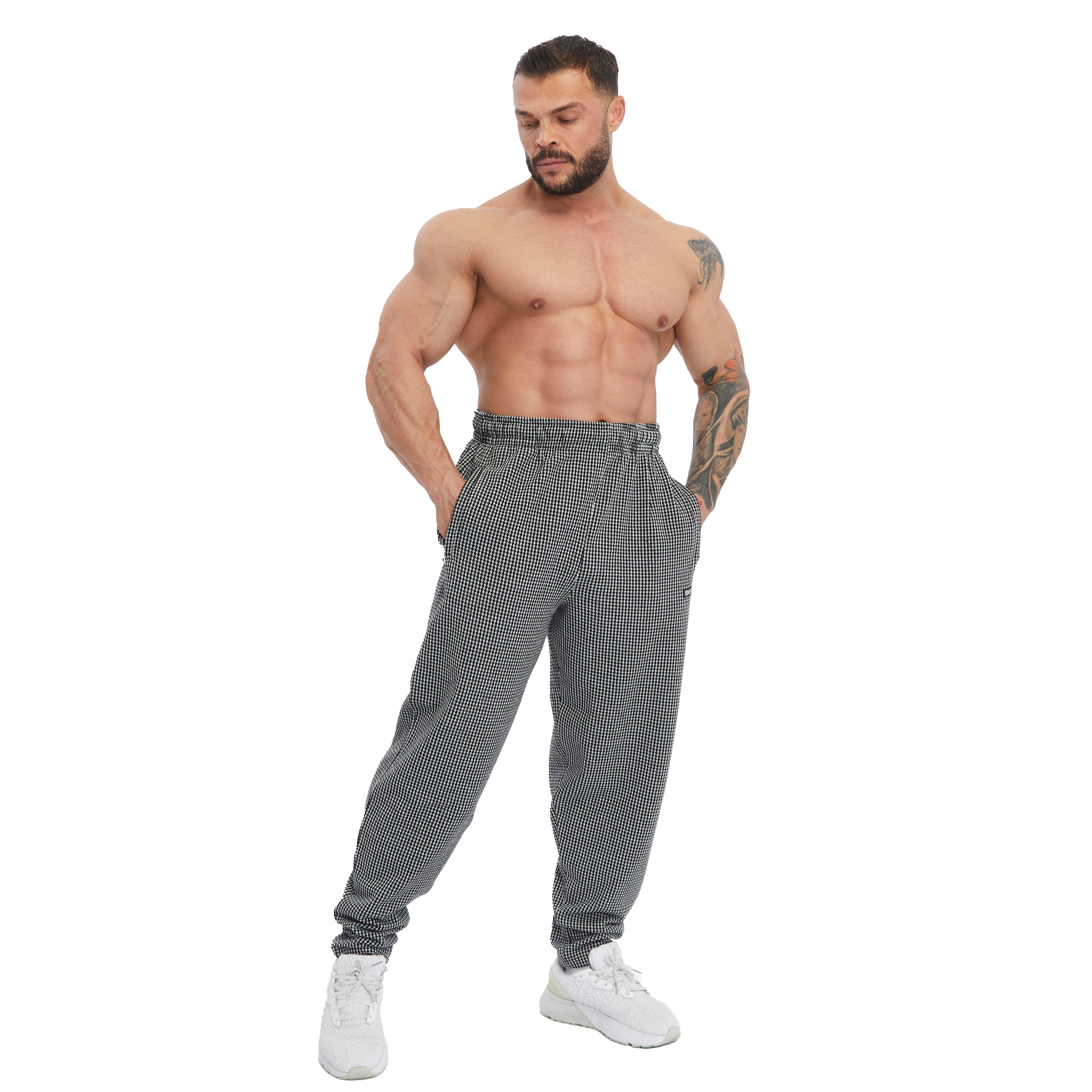 Men's Winter Sweatpants with Zippered Pockets