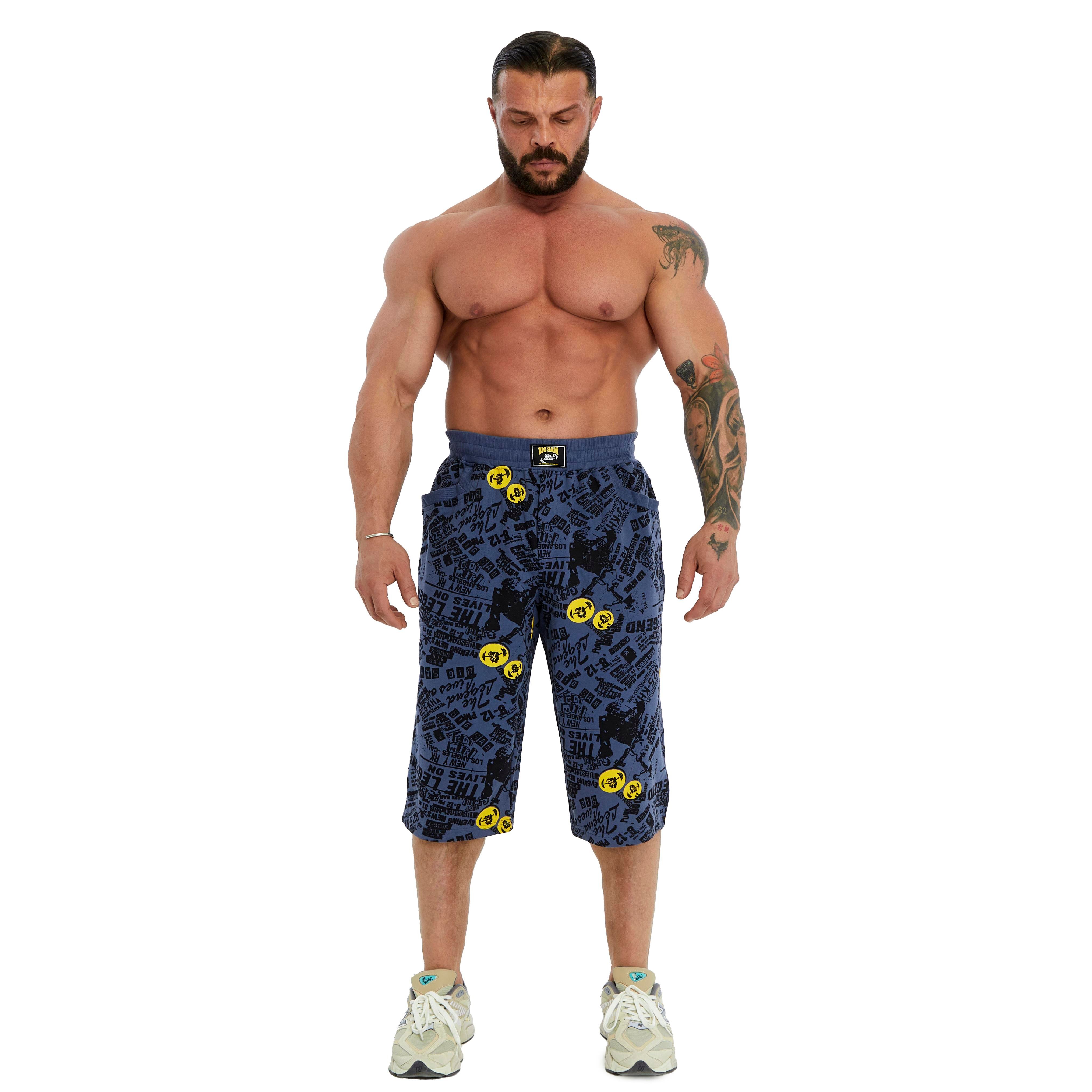 Men's Workout Capri Shorts