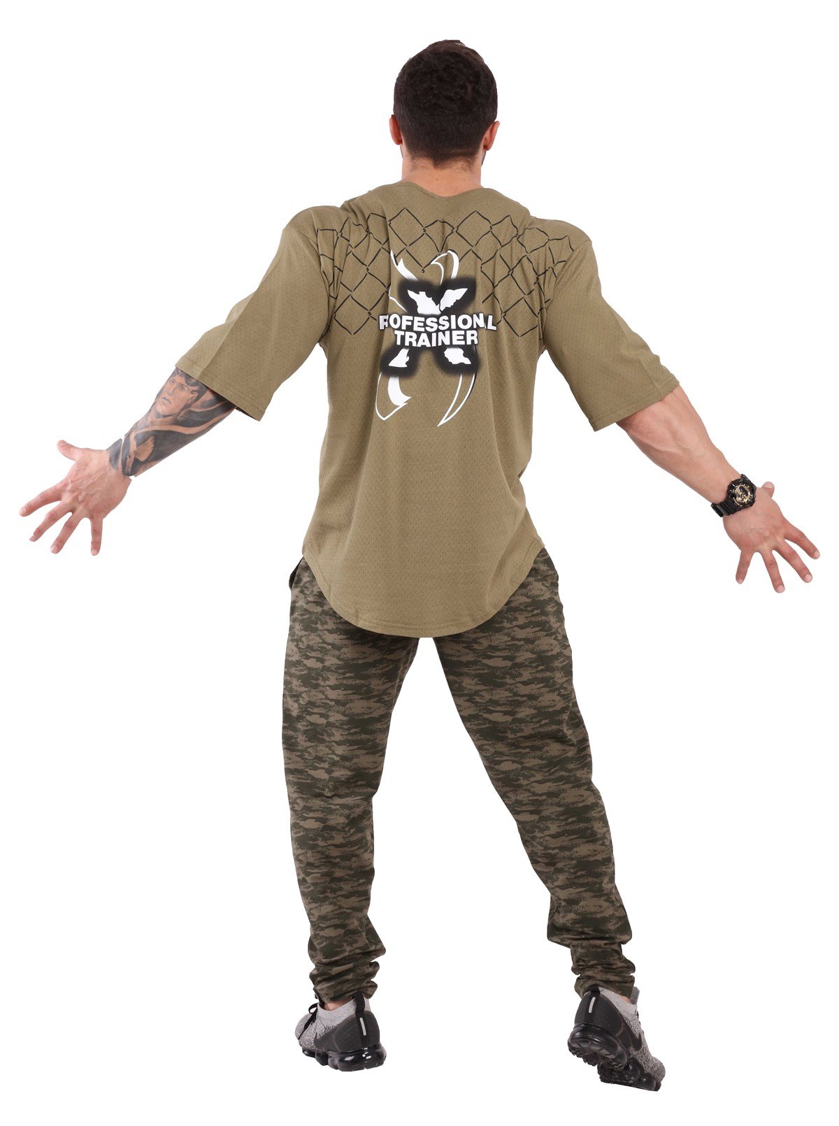 Mesh Bodybuilding T-shirt 3283