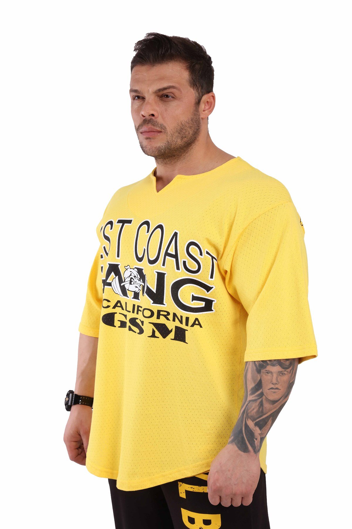 Mesh Bodybuilding T-shirt 3285