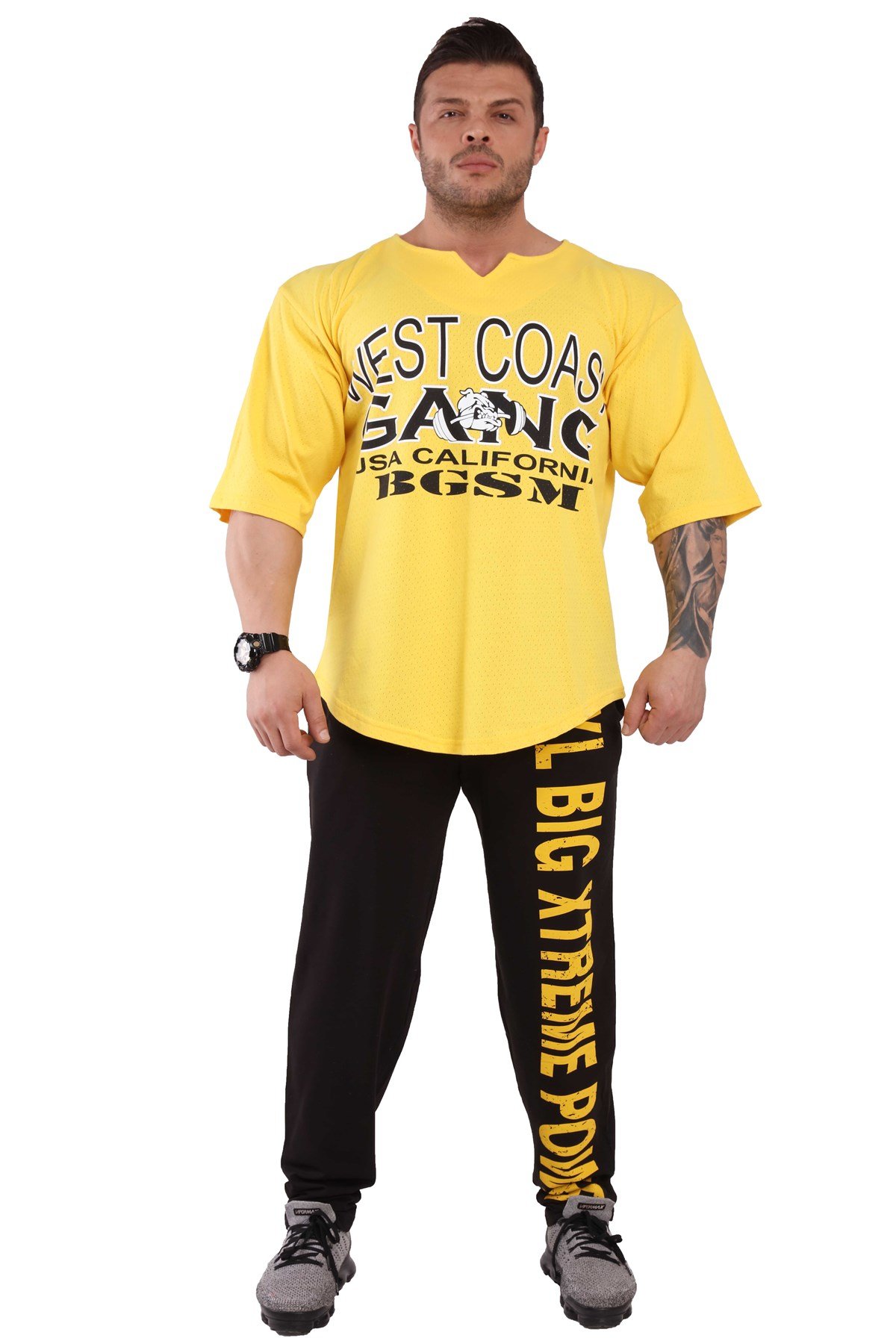 Mesh Bodybuilding T-shirt 3285