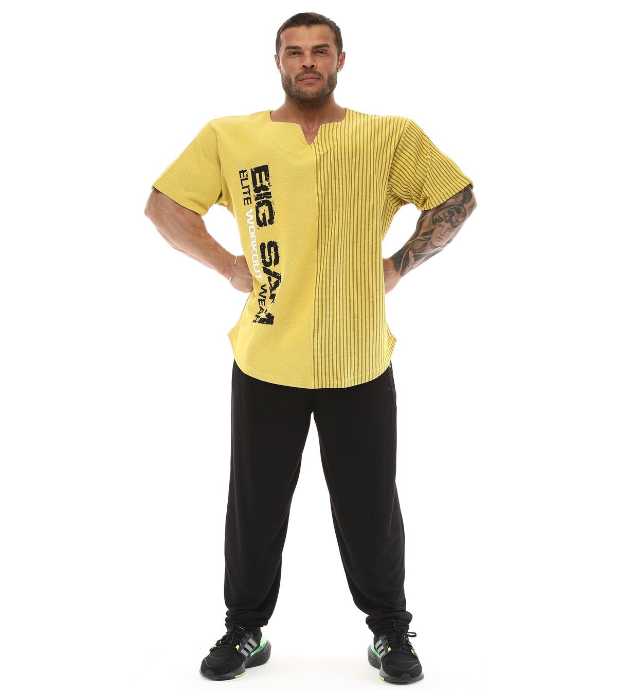 Oversize Bodybuilding Rag Top T-shirt 