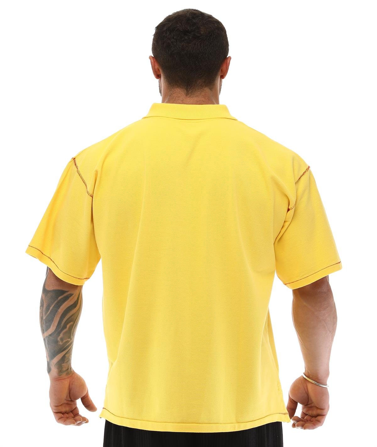 Oversize Cotton Polo T-shirt
