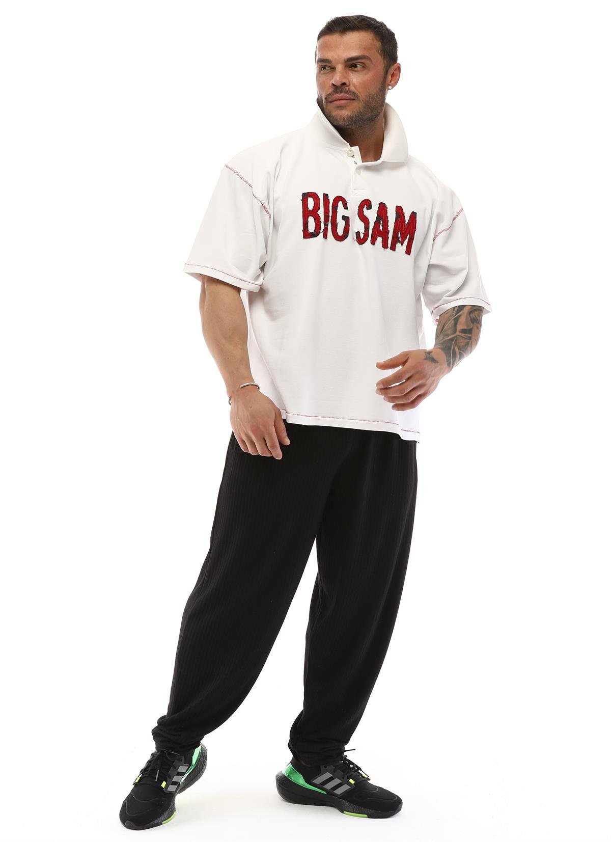 Oversize Cotton Polo T-shirt