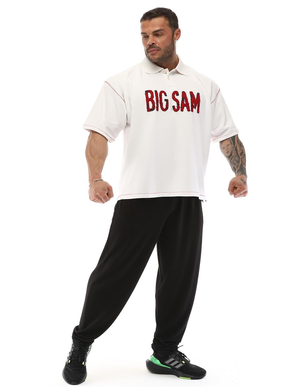 Oversize Cotton Polo T-shirt