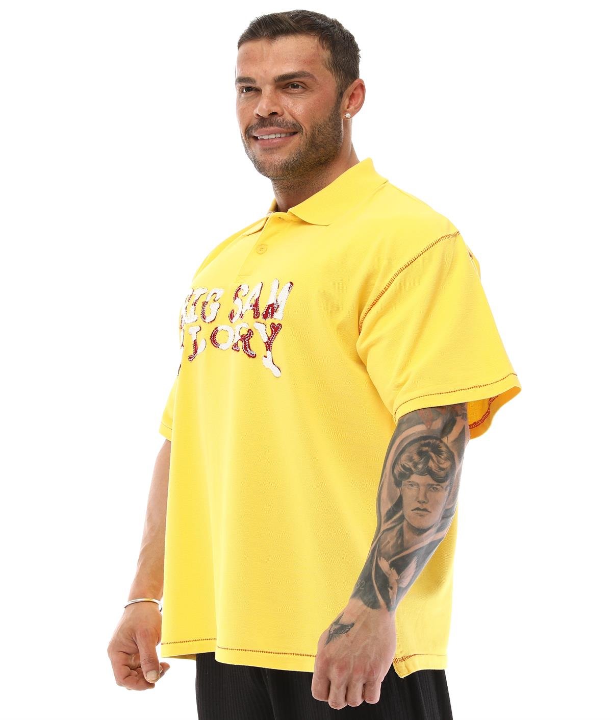 Oversize Cotton Polo T-shirt