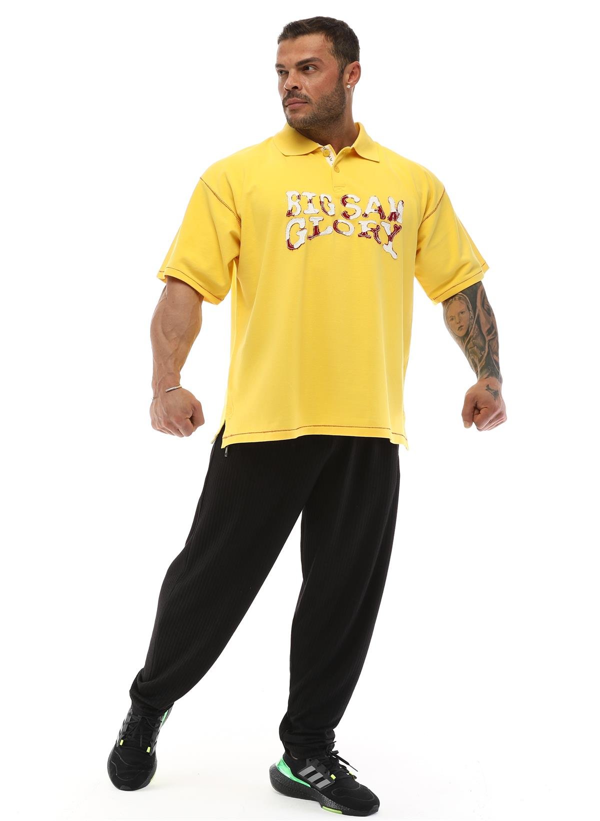 Oversize Cotton Polo T-shirt