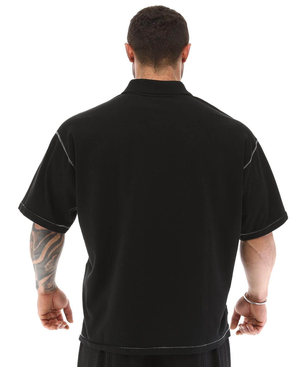 Oversize Cotton Polo T-shirt