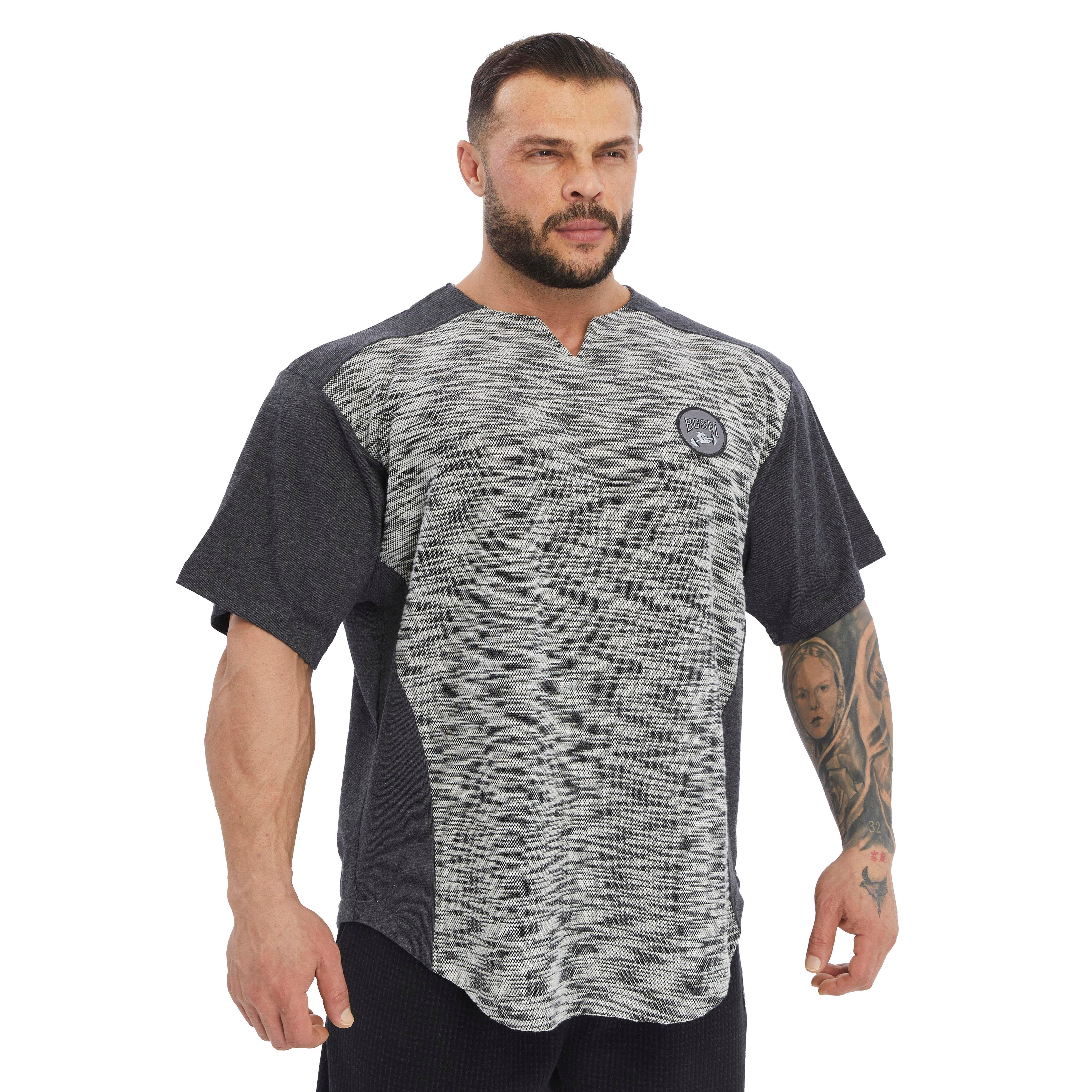 Oversize Cotton T-shirt, V-Neck Rag Top