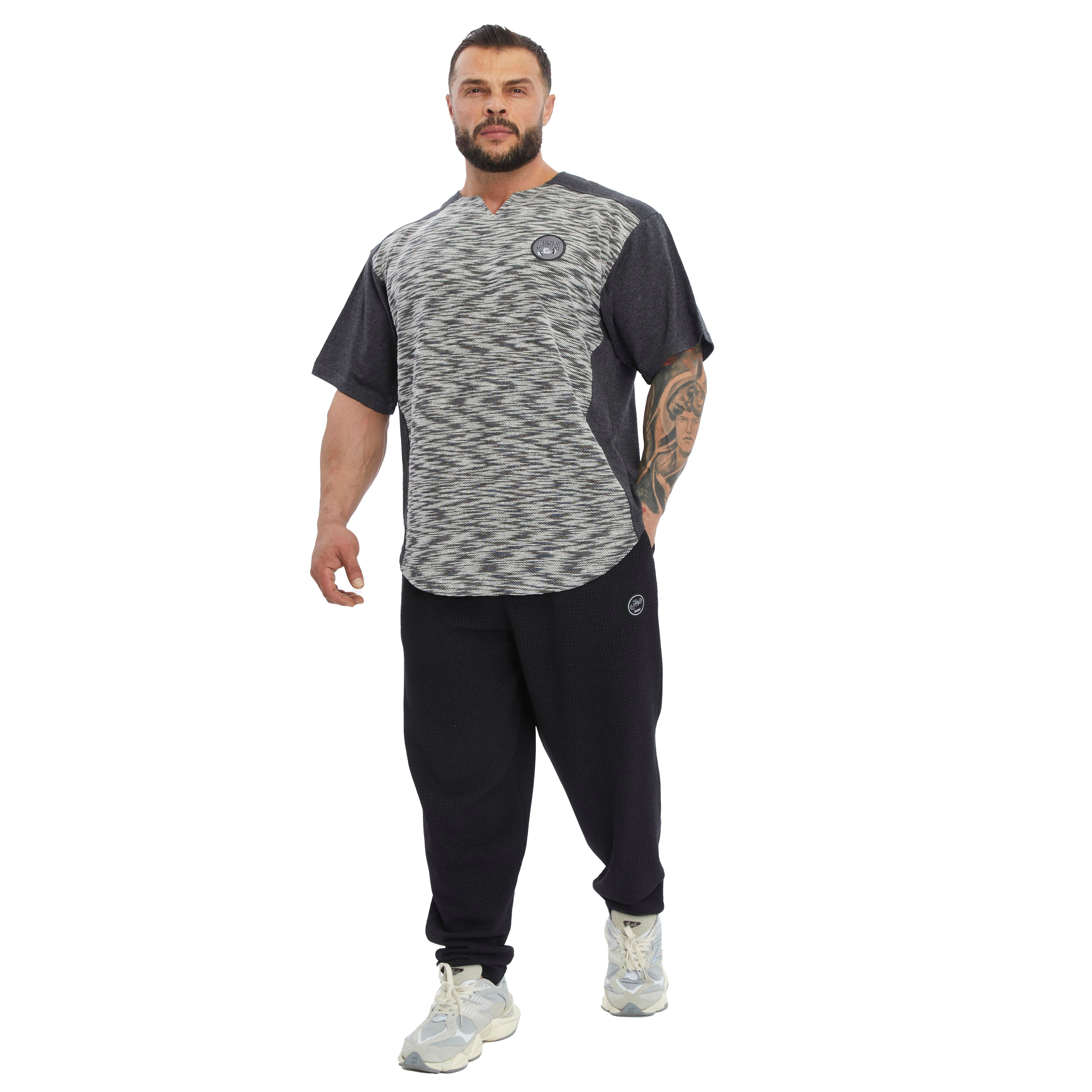 Oversize Cotton T-shirt, V-Neck Rag Top