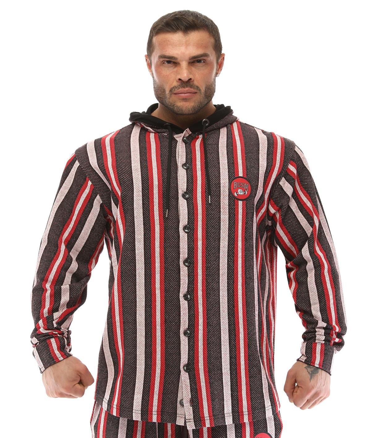 Oversize Hooded Long Sleeve Shirt