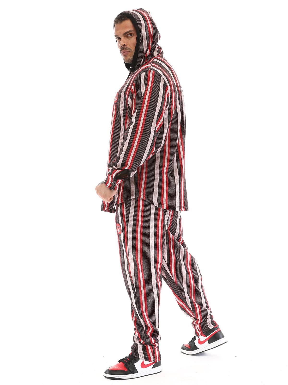 Oversize Hooded Long Sleeve Shirt