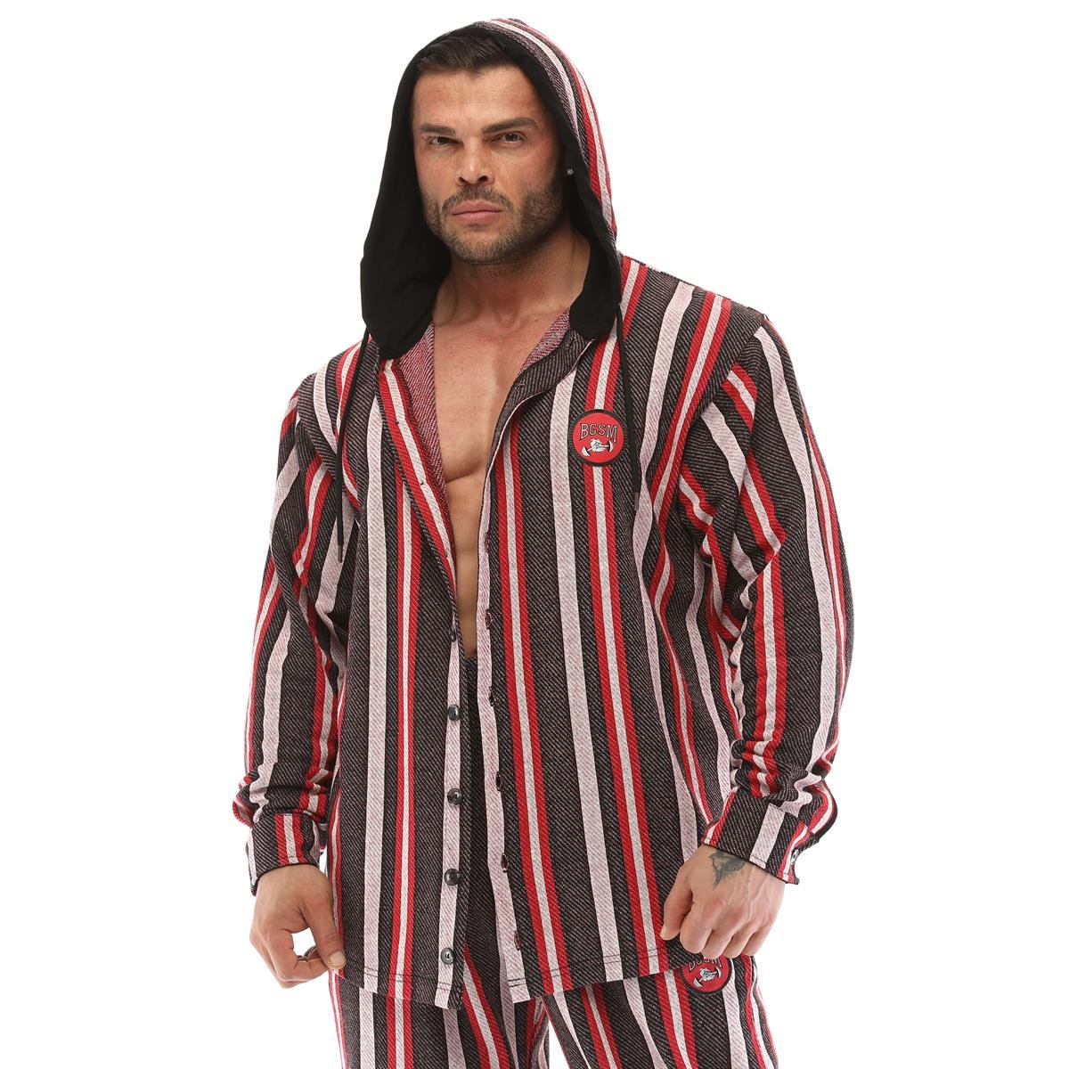 Oversize Hooded Long Sleeve Shirt