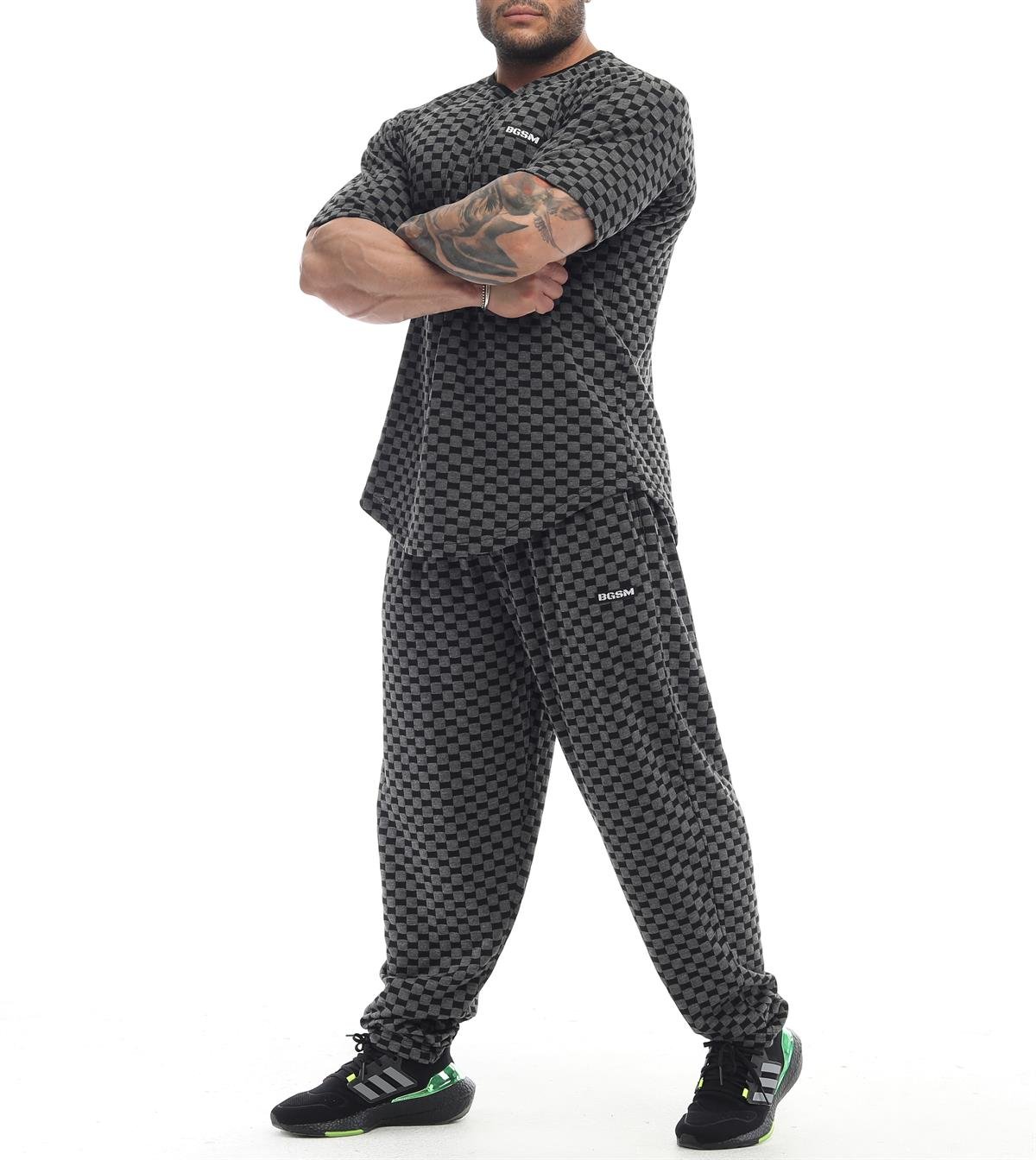 Oversize Plaid Design Rag Top