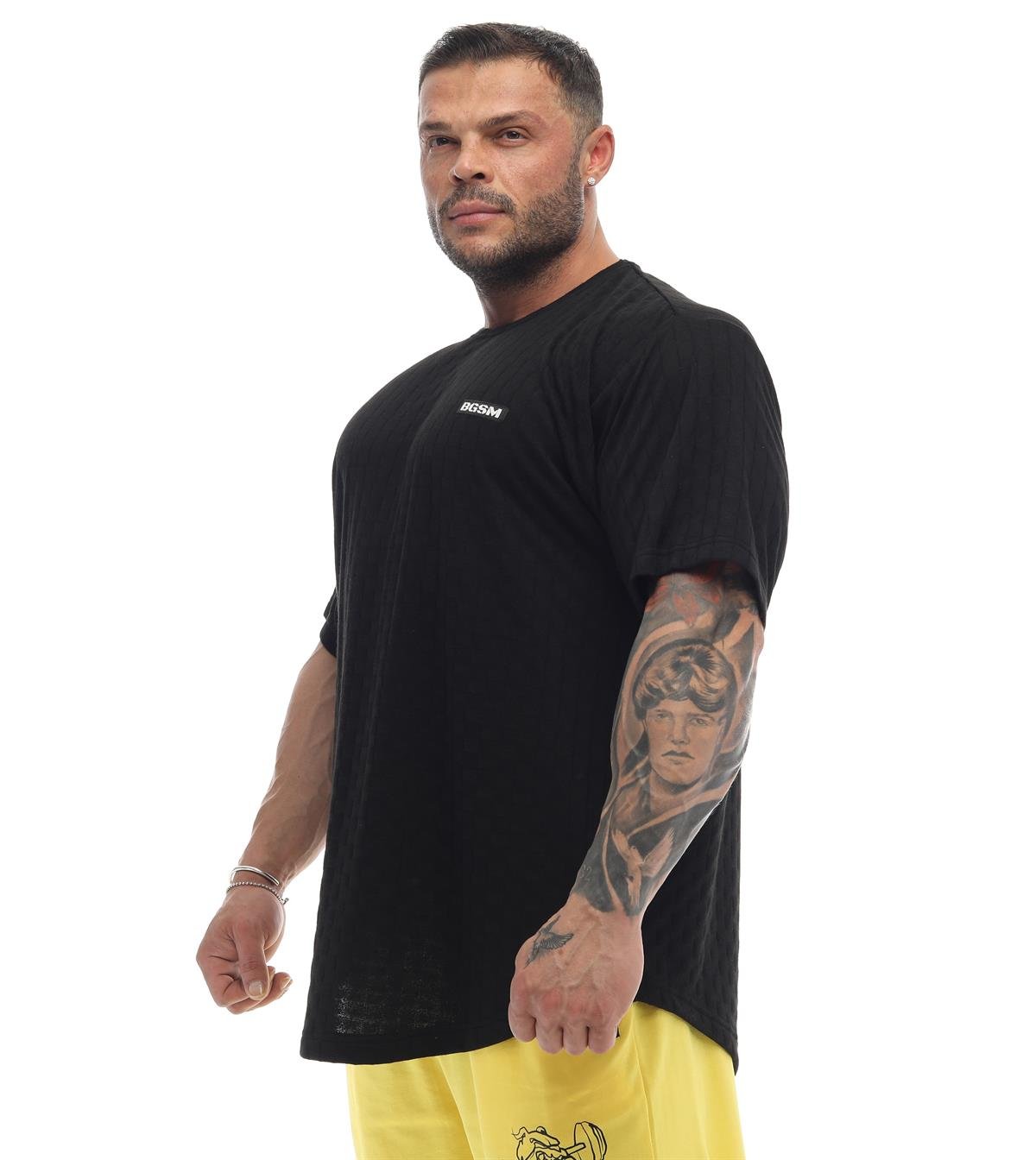 Oversize Plaid Design Rag Top