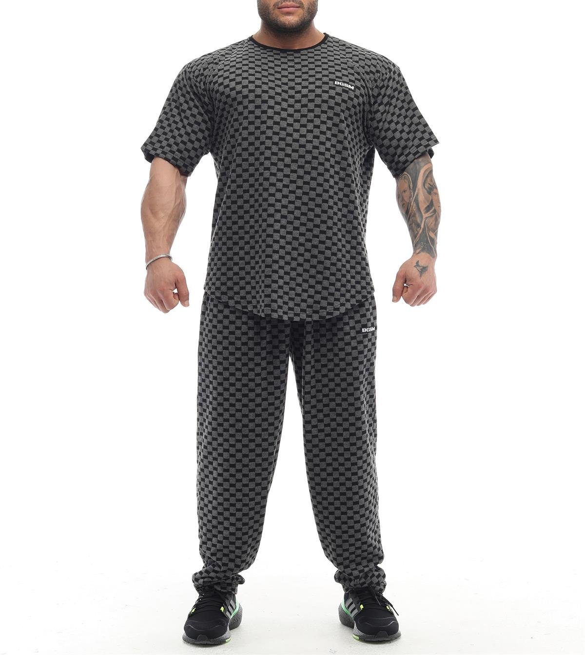 Oversize Plaid Design Rag Top