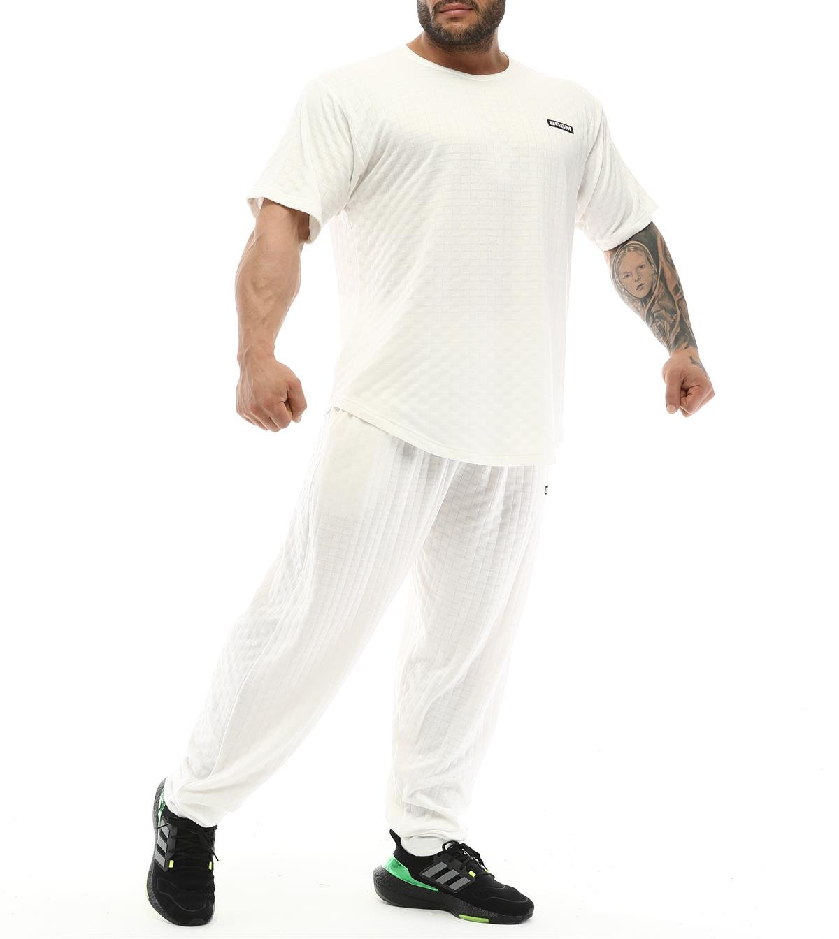 Oversize Plaid Design Rag Top